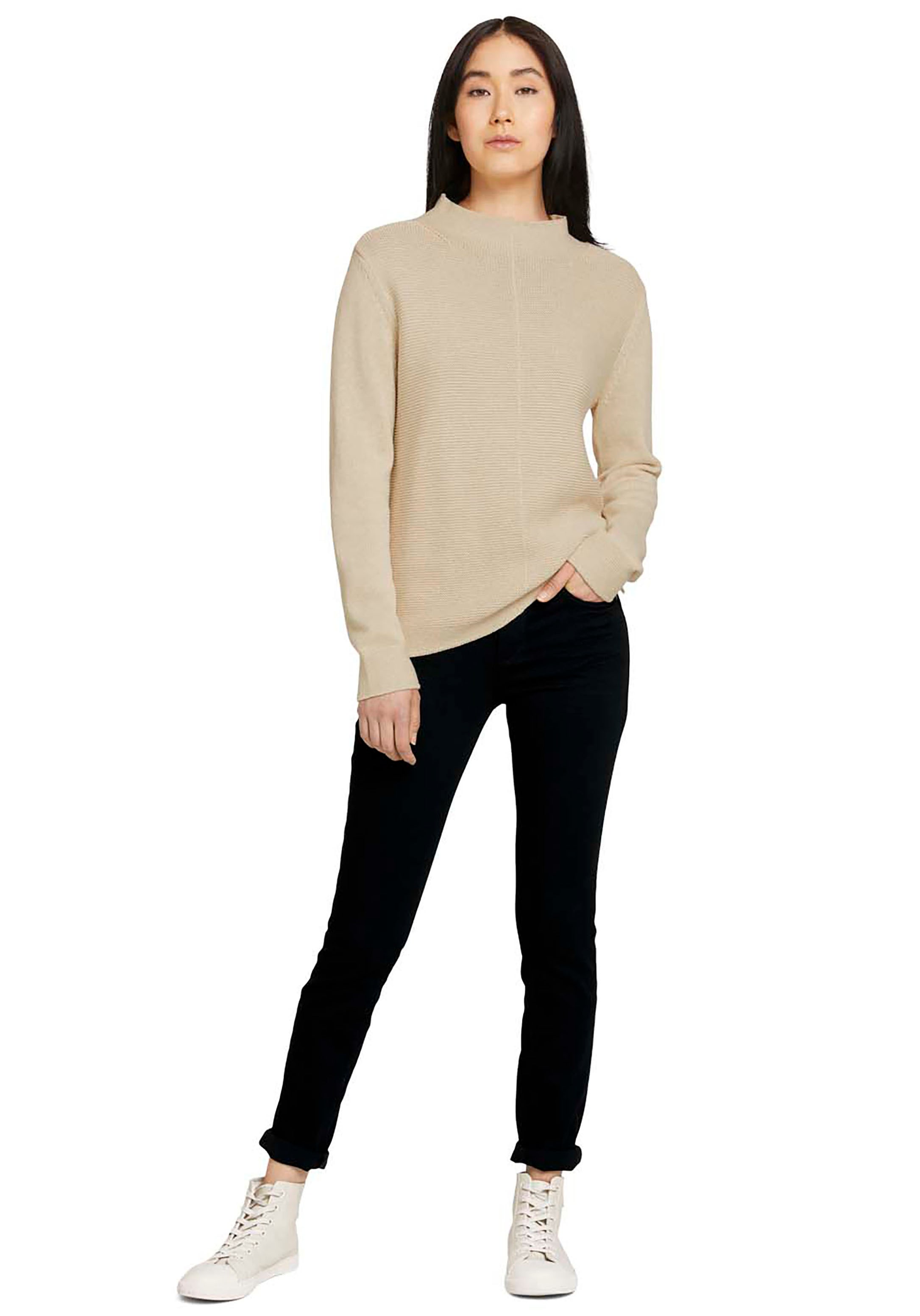 TOM TAILOR Skinny-fit-Jeans »Alexa Skinny«, mit Doppelknopf-Verschluss