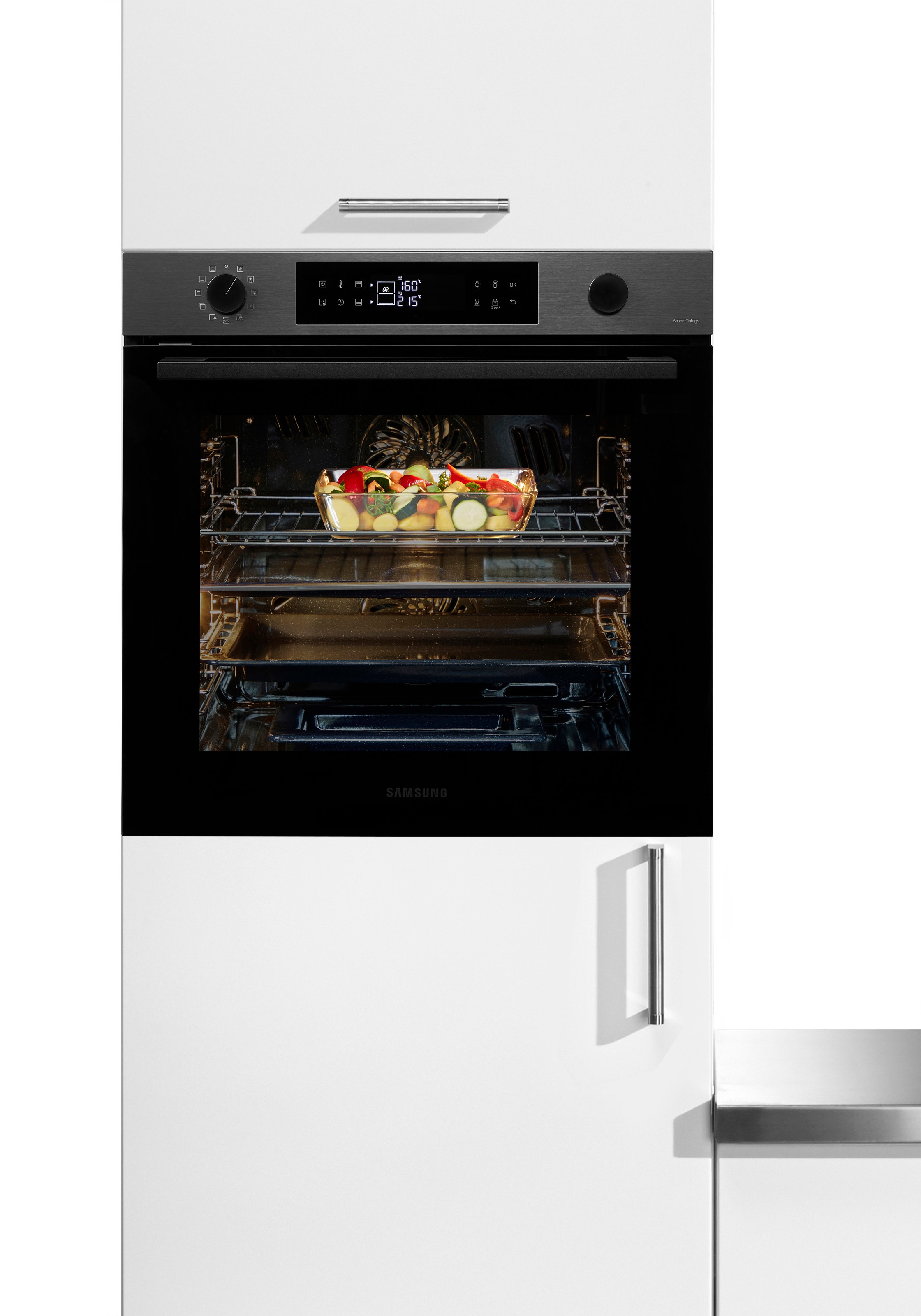 Samsung Pyrolyse Backofen Serie 4 »NV7B44503DB«, Pyrolyse-Selbstreinigung, günstig online kaufen