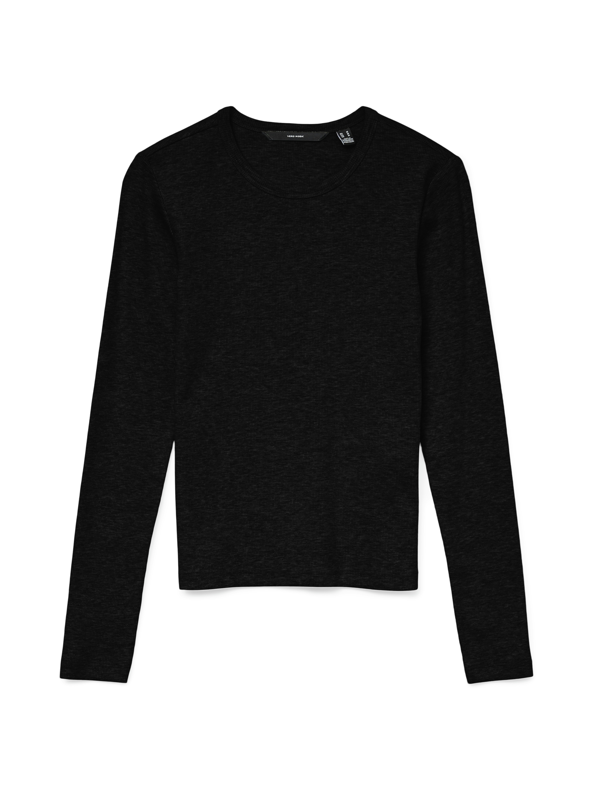 Vero Moda Langarmshirt »VMCHLOE LS SHORT TOP JRS NOOS« Baumwollmischung