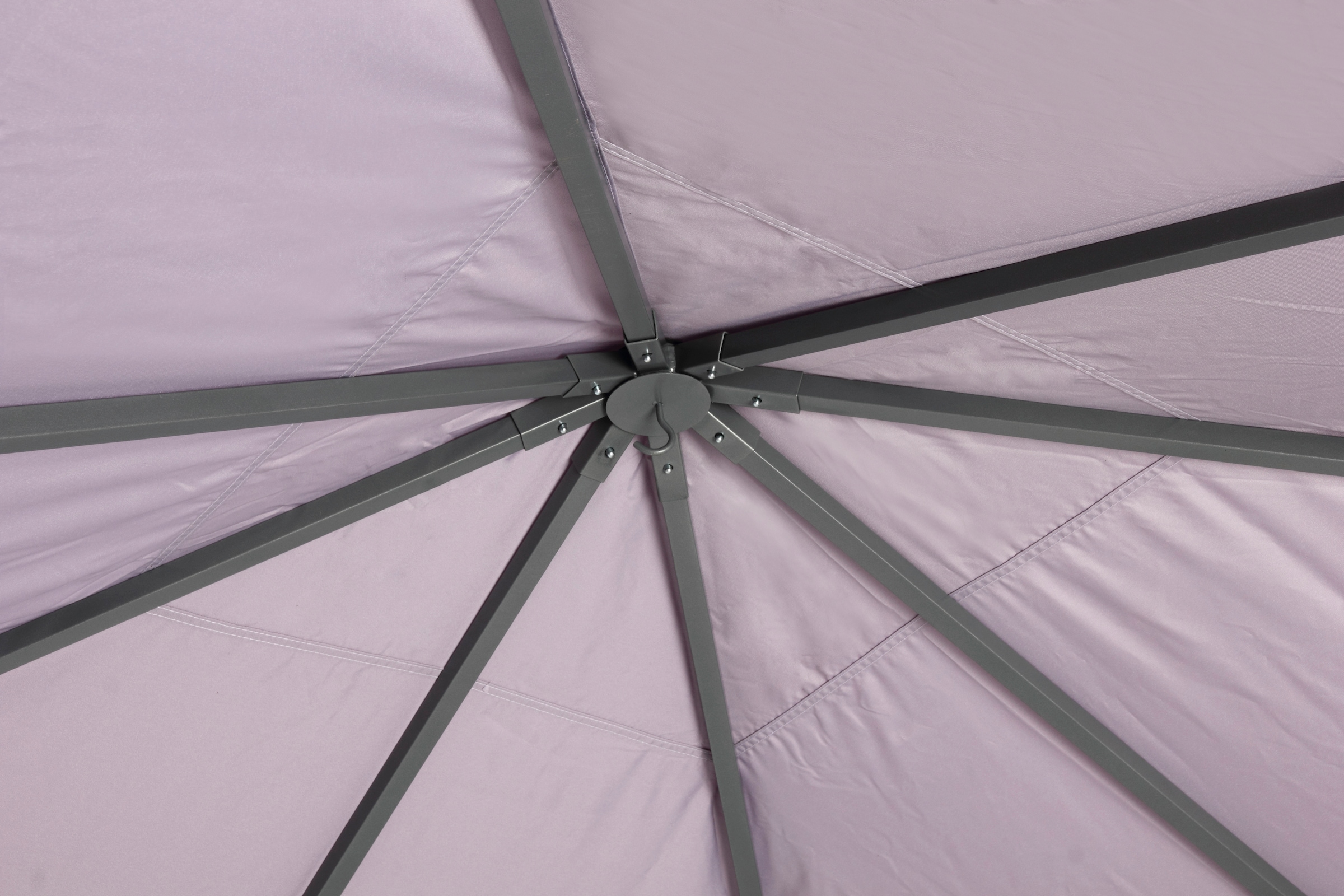 Tepro Pavillon »Lehua«, BxTxH: 330x330x285 cm, Seitenteil als Markise ausklappbar