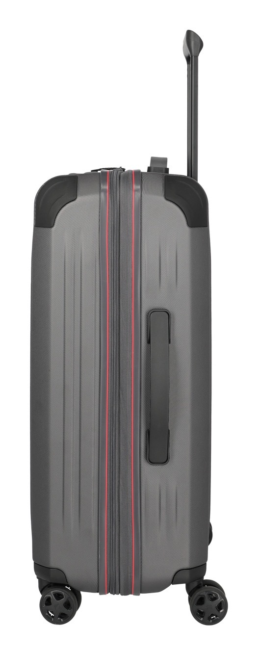 travelite Hartschalen-Trolley »DYNAMIIC, verschiedene Größen und Farben«, 4 Rollen, Hartschalen-Koffer auch in XL ABS Volumenerweiterung bei S+/M/L