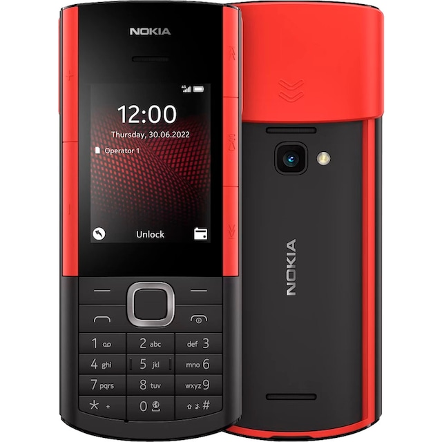 Nokia Handy »5710 XA«, Schwarz, 6,09 cm/2,4 Zoll, 0,12 GB Speicherplatz, 0,3  MP Kamera auf Raten kaufen