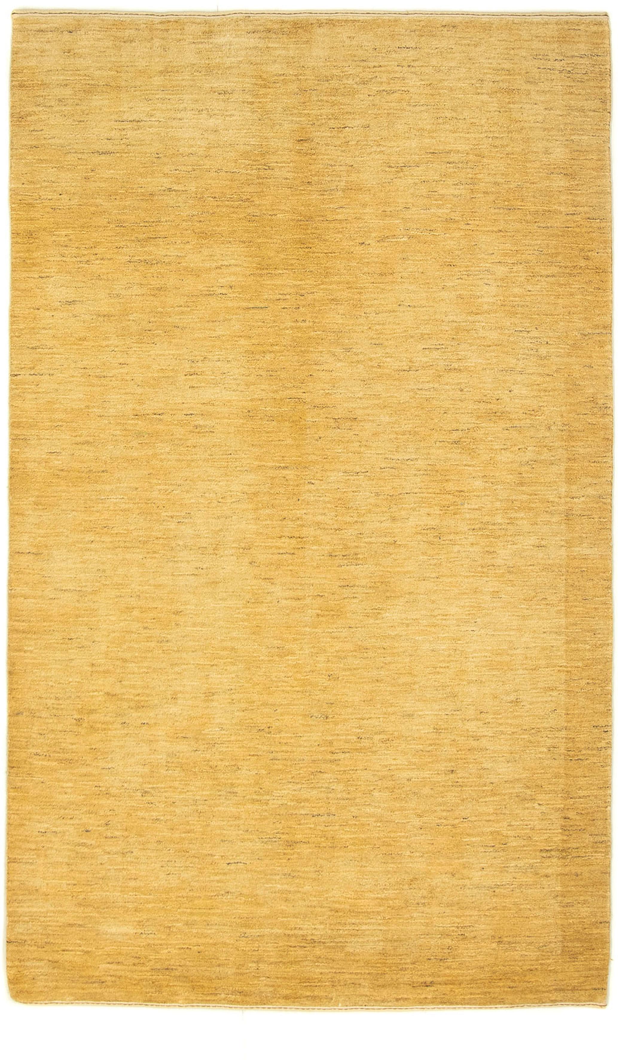 morgenland Wollteppich »Gabbeh - Indus - 199 x 137 cm - beige«, rechteckig, günstig online kaufen