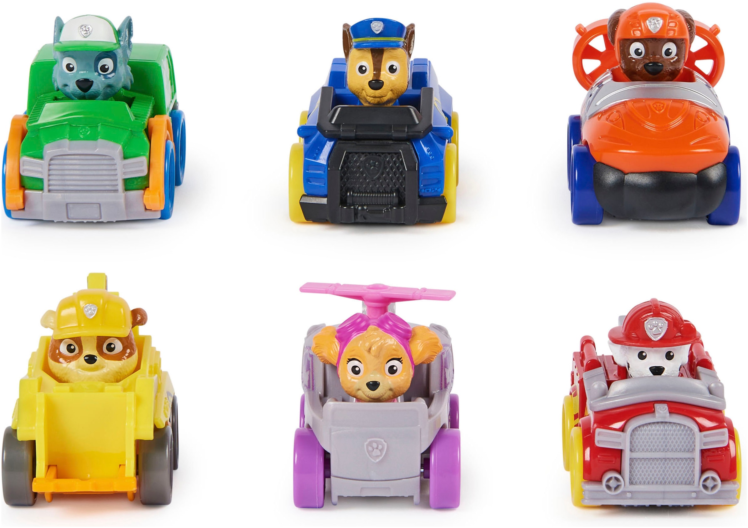Spin Master Spielzeug-Auto »Paw Patrol - Pup Squad Racers Core Geschenkset«, (Set)