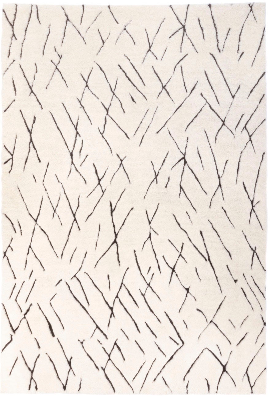 morgenland Wollteppich »Berber Teppich - Sara - rund«, rund, 25 mm Höhe, handgeknüpft
