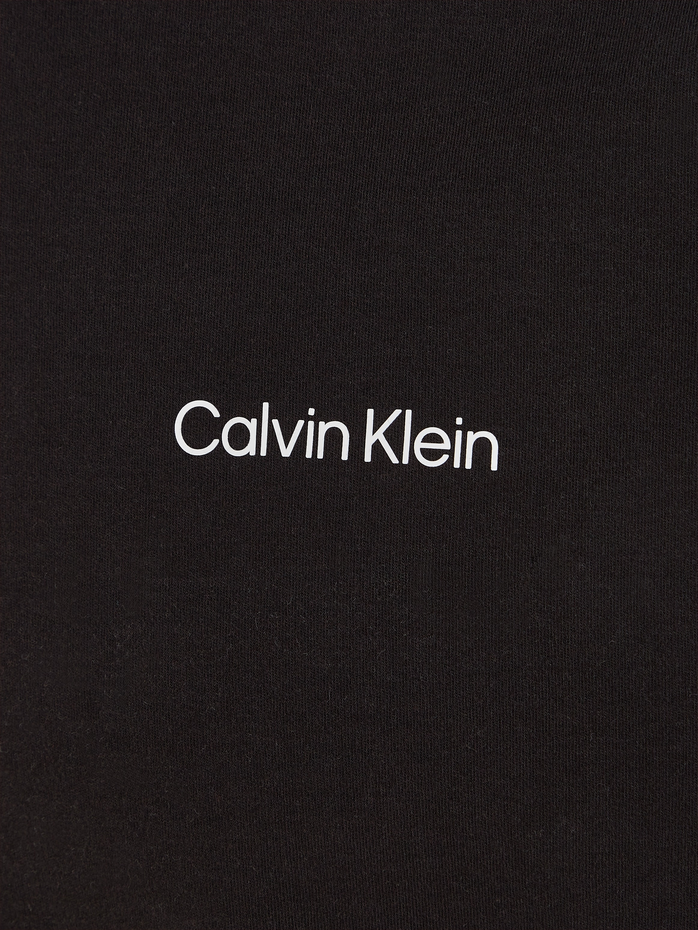 Calvin Klein T-Shirt »Micro Logo«, aus dickem Winterjersey