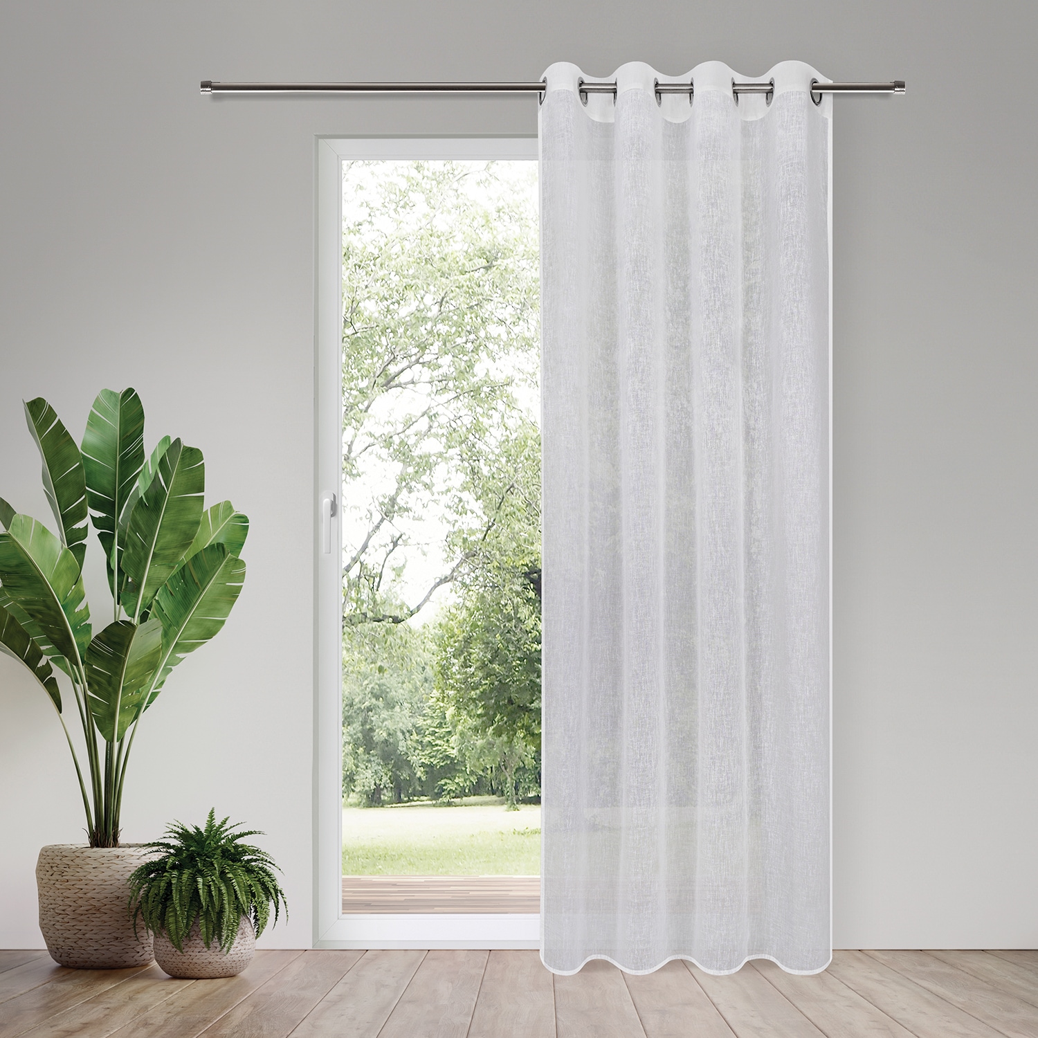 Home Living by Gerster Gardine »Eleonora« Ösen 1 Stk. tlg. günstig online kaufen