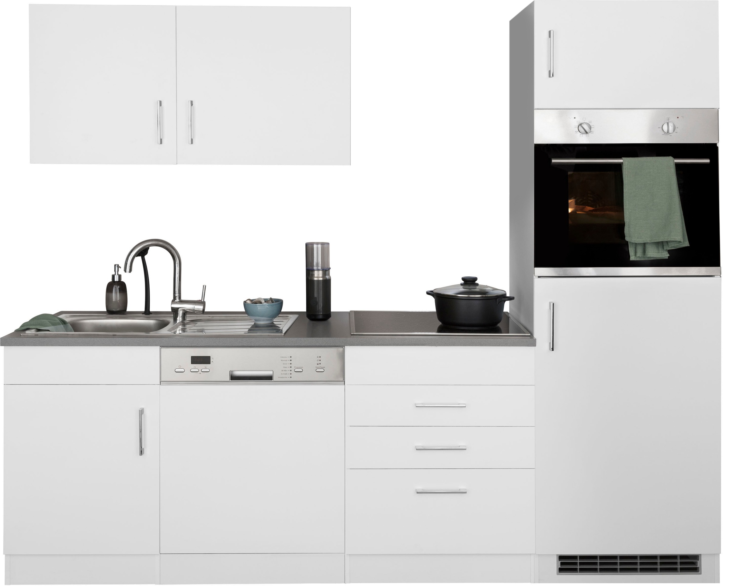 KOCHSTATION Küchenzeile »KS-Paris – Küchen mit einzigartigen Fotomotiven au günstig online kaufen