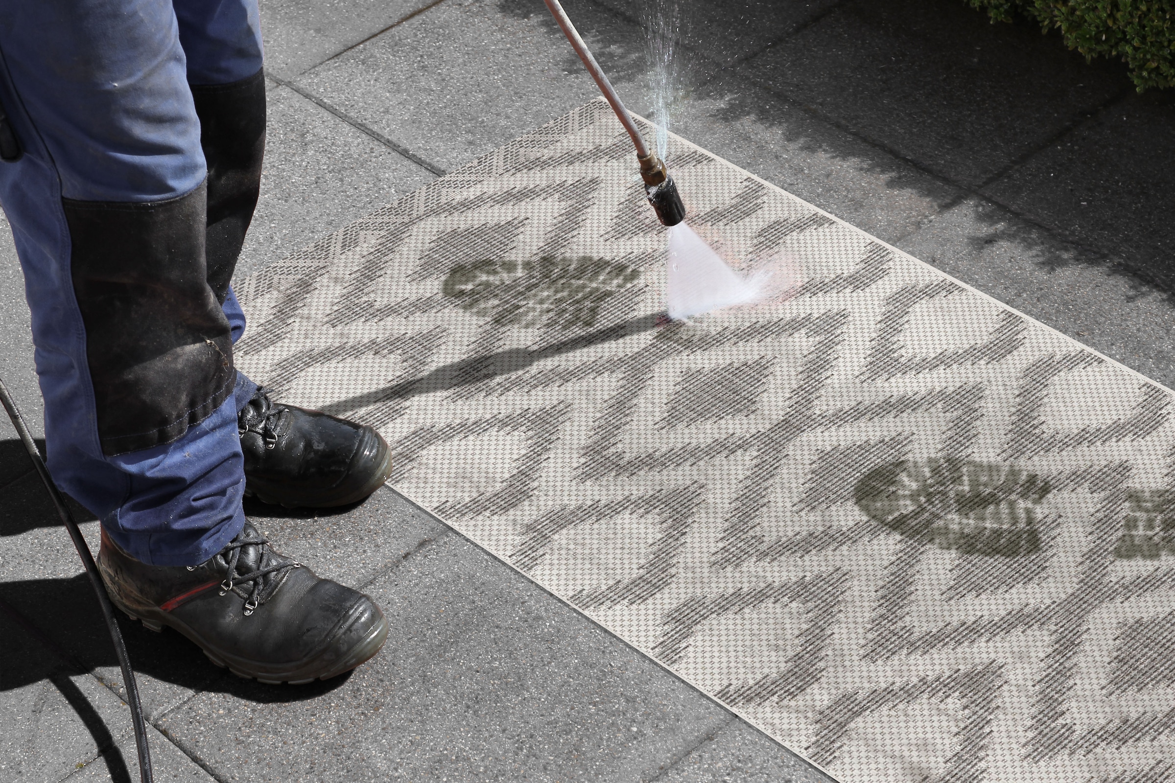 NORTHRUGS Läufer »Isle«, rechteckig, 4 mm Höhe, In-und Outdoor geeignet, Strapazierfähig und pflegeleicht, Flachgewebe