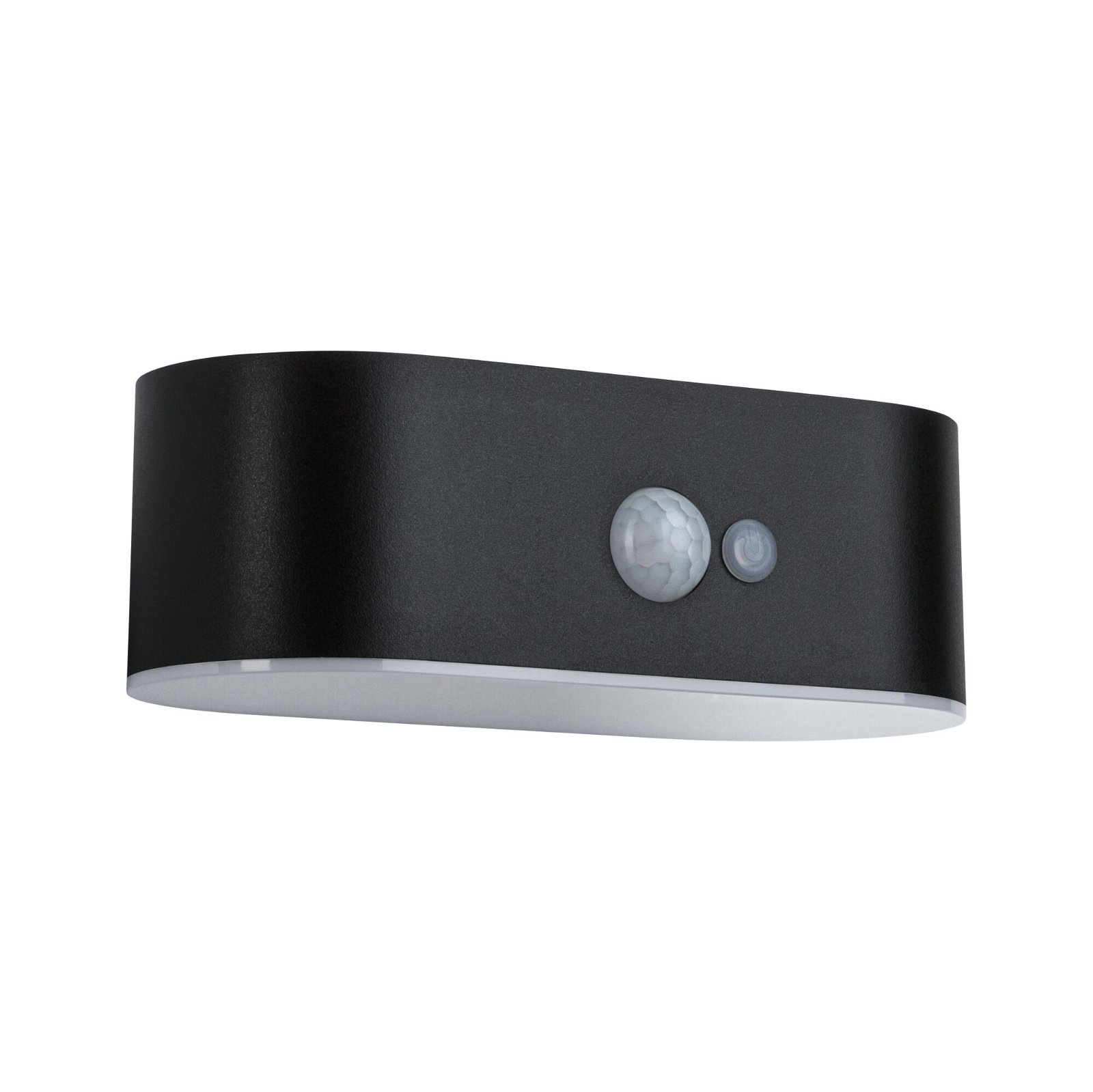 Paulmann LED Außen-Wandleuchte »Solar Adya IP44 3000K 200lm Schwarz«, 1 flammig, Bewegungsmelder