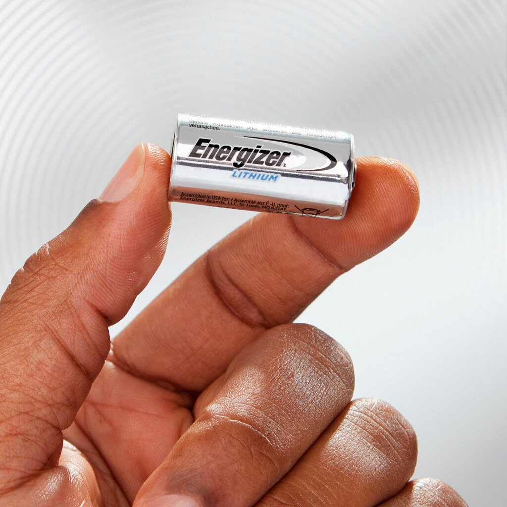 Energizer Batterie »2 Stk Lithium Photo 123«, 3 V, (2 St.), für Hightech Geräte, bis zu 10 Jahren Haltbarkeit bei Lagerung