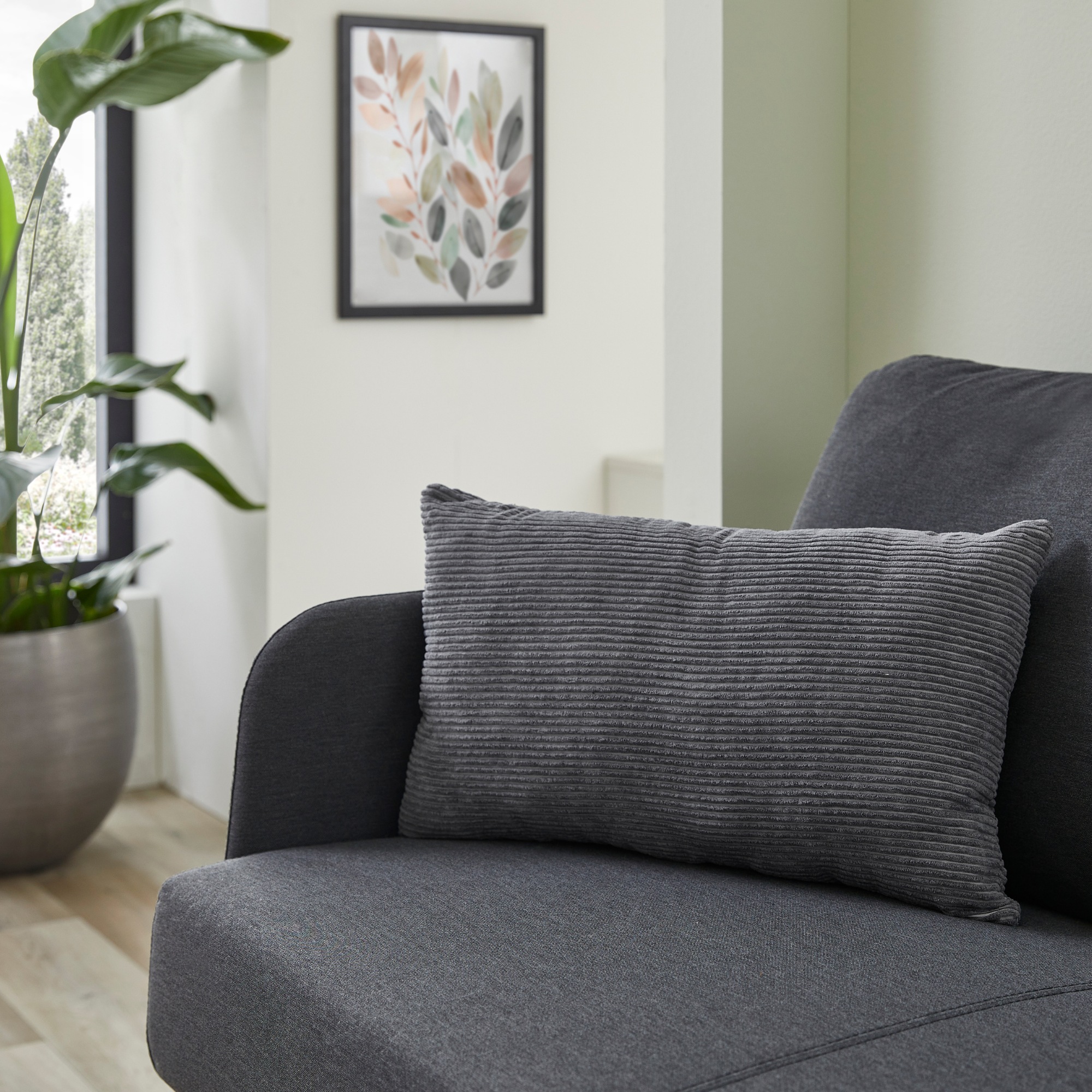 Andiamo Cord Dekokissen »Emy«, Kissenhülle mit Füllung, Sofakissen, eckig, günstig online kaufen