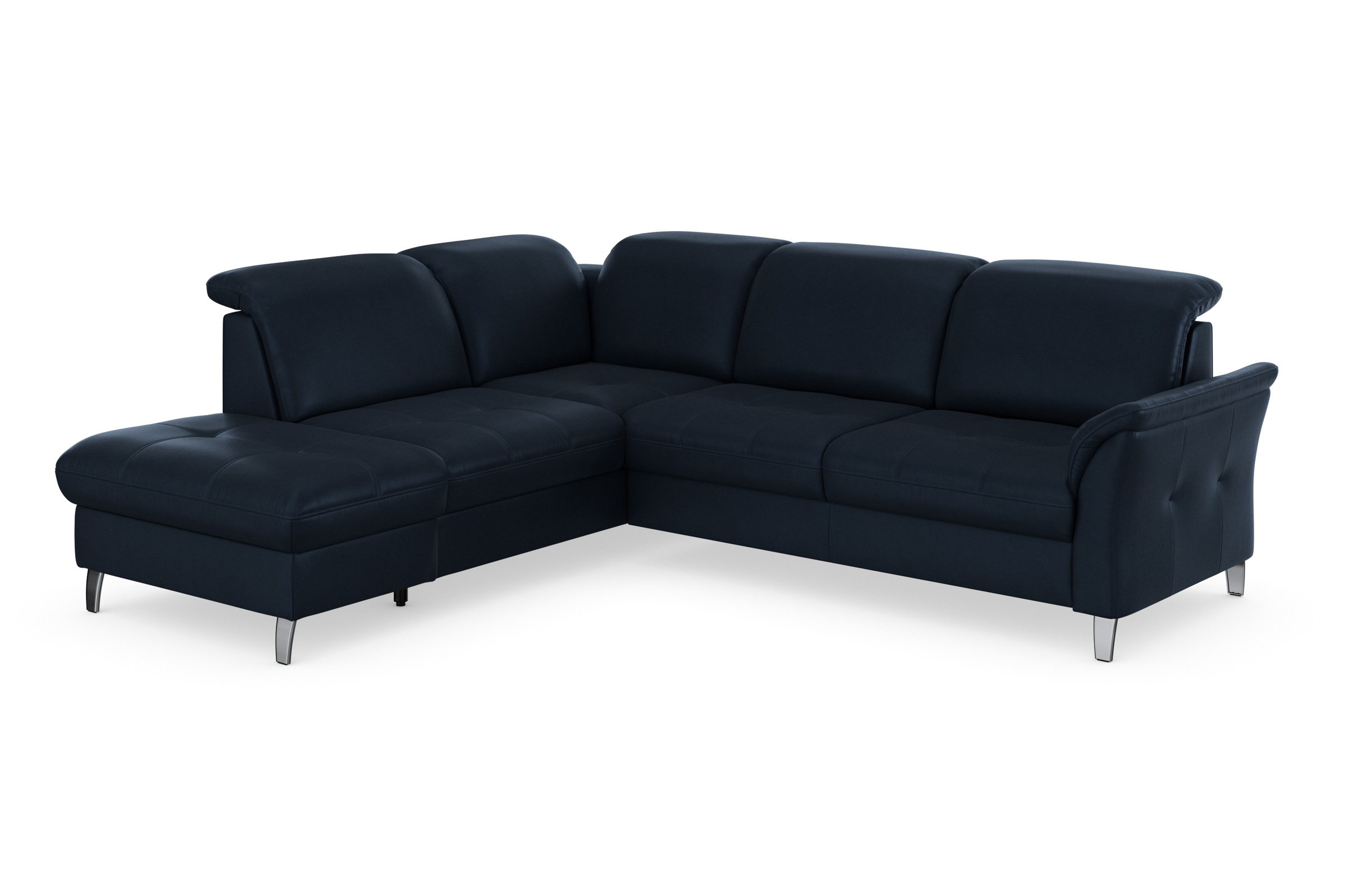 sit&more Ecksofa »Maggiore L-Form«, wahlweise mit Kopfteilverstellung, Bettfunktion und Stauraum