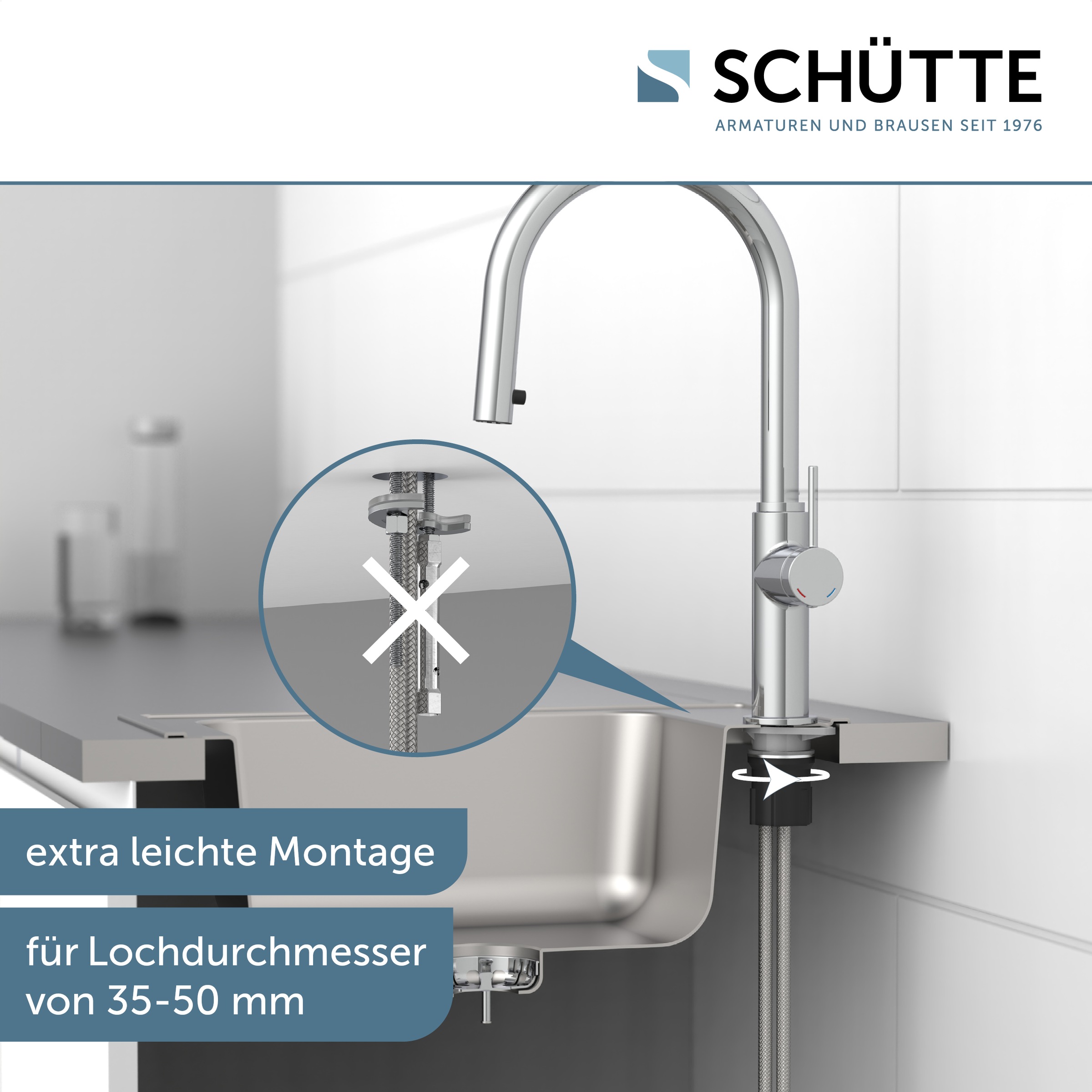 Schütte Spültischarmatur »BLACKPOOL«
