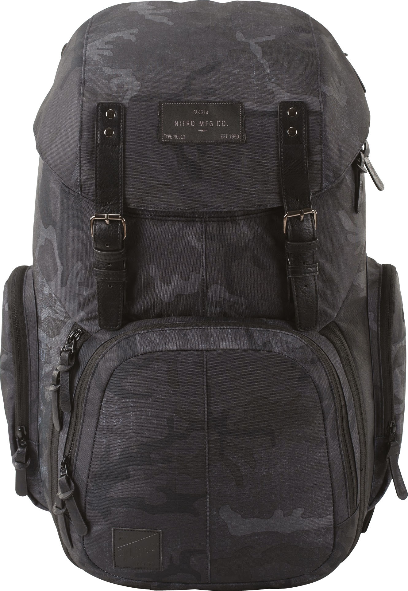 NITRO Laptoprucksack »Weekender«, Reiserucksack mit Laptopfach, Schulrucksack, Wanderrucksack