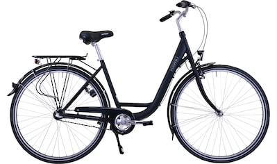 HAWK Bikes Cityrad »HAWK City Wave Premium Black«, 3 Gang, Shimano, Nexus Schaltwerk kaufen