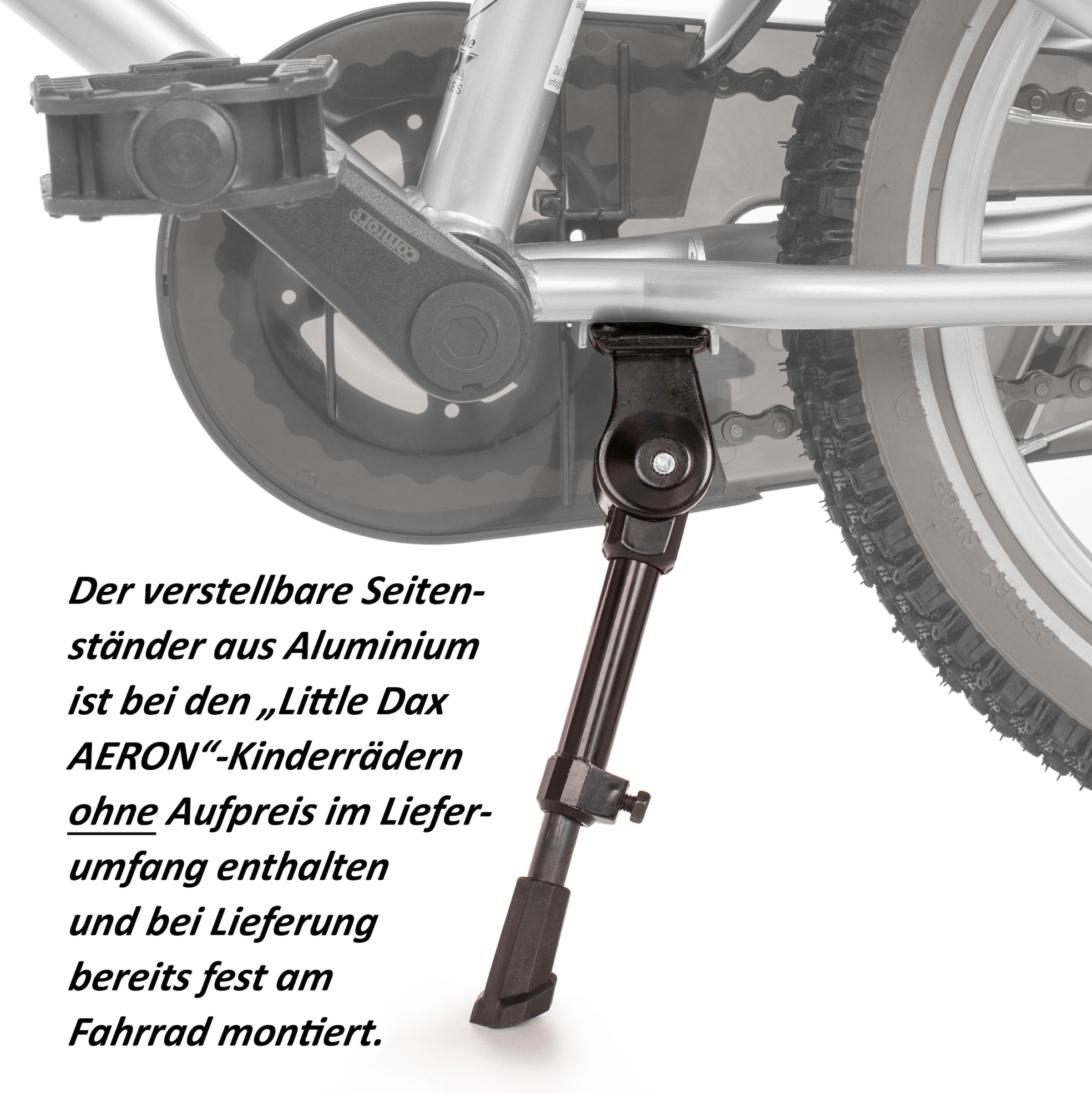 Bachtenkirch Kinderfahrrad »16" Little-Dax "AERON", blau« 1 Gang ohne Schaltung
