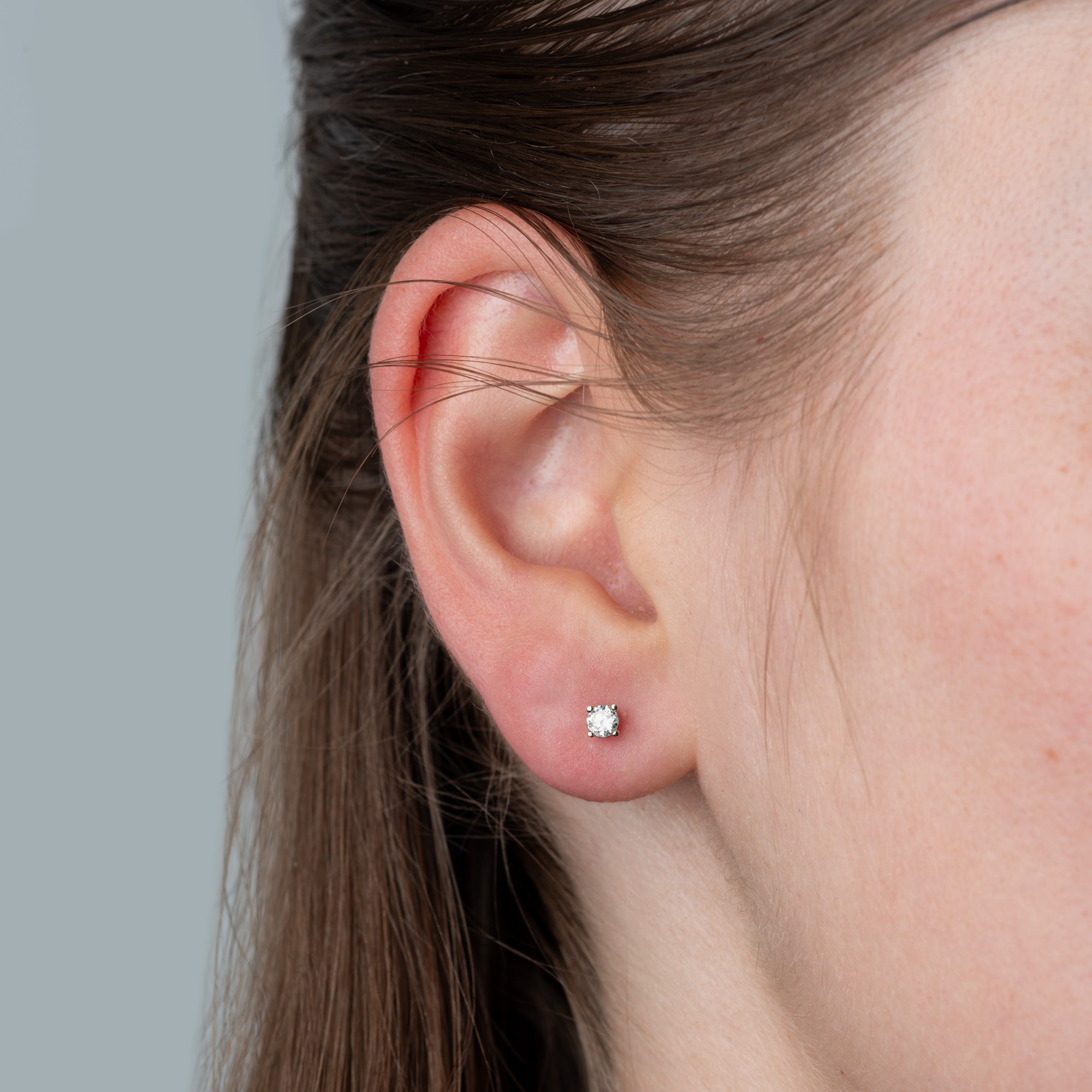 Orolino Paar Ohrstecker »585/- Gelbgold 2 Brill. 0,25 ct. weiß«