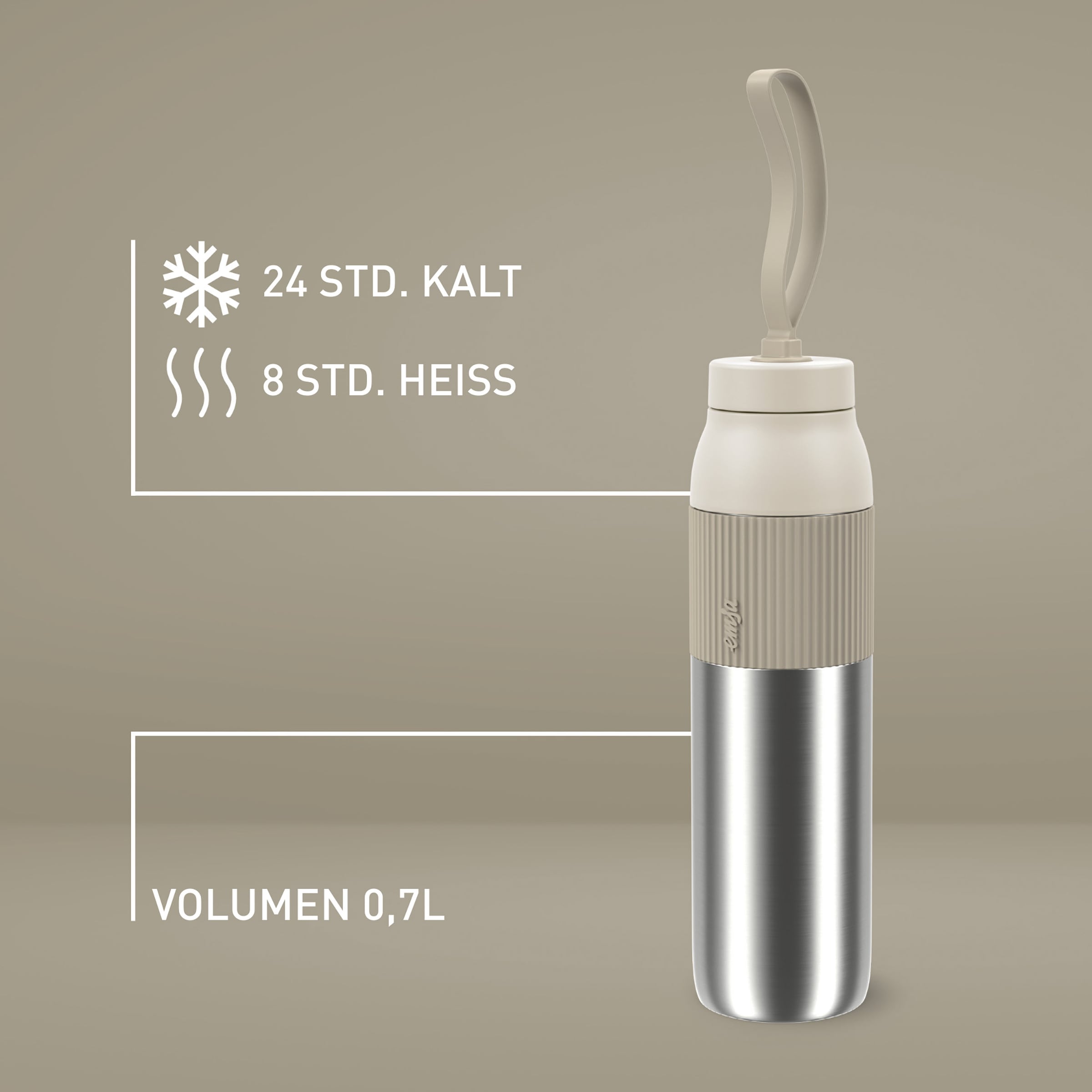 Emsa Isolierflasche »beYou Twist«