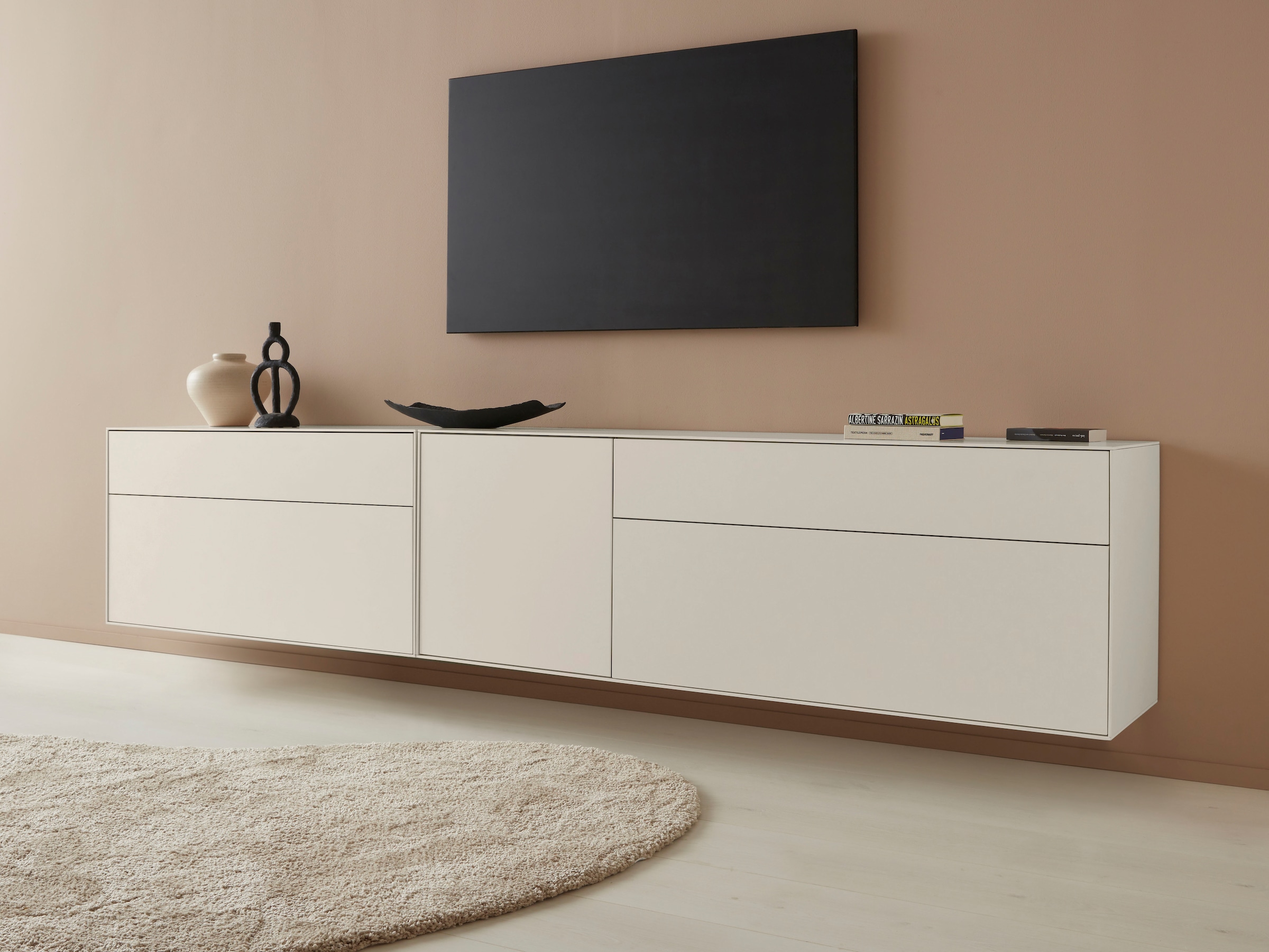 LeGer Home by Lena Gercke Lowboard »Essentials«, (2 St.), Breite: 279cm, MD günstig online kaufen