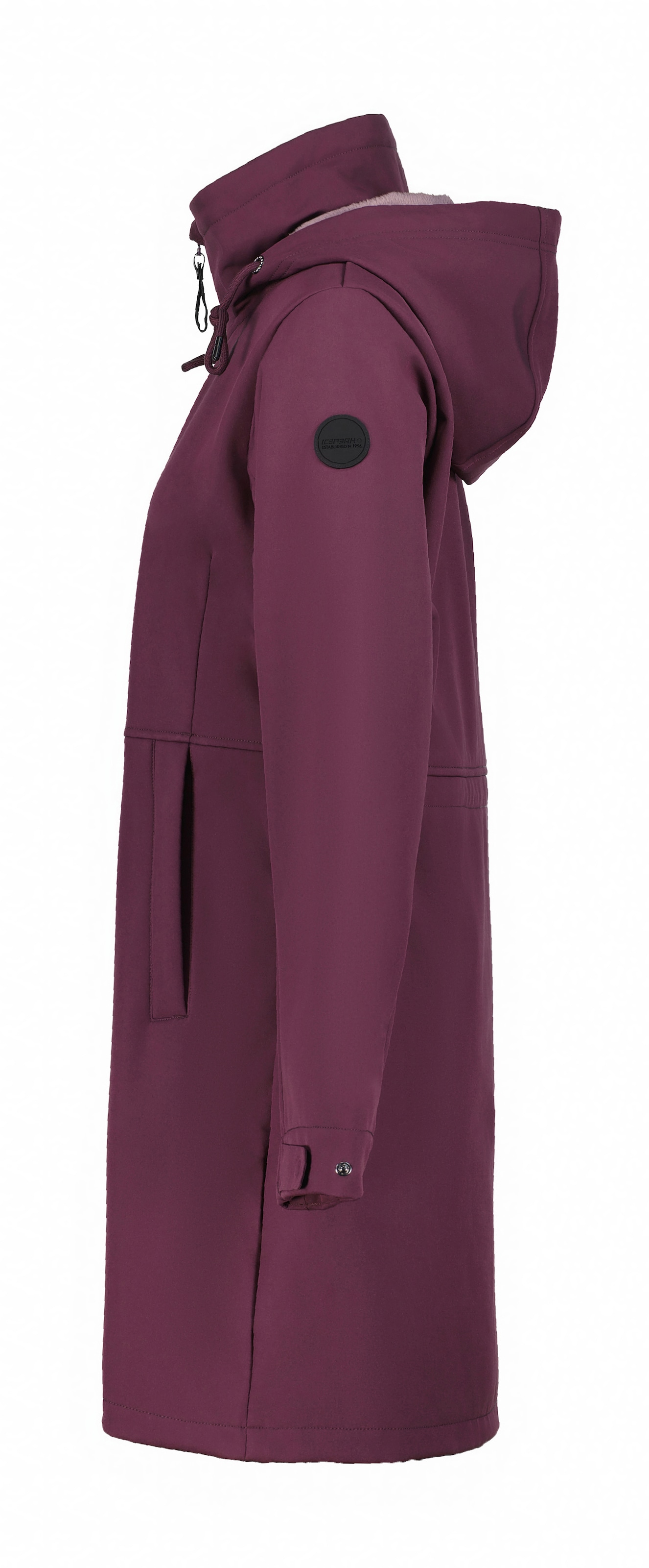 Icepeak Funktionsmantel »D SOFTSHELLJACKE LANG AGARAM«