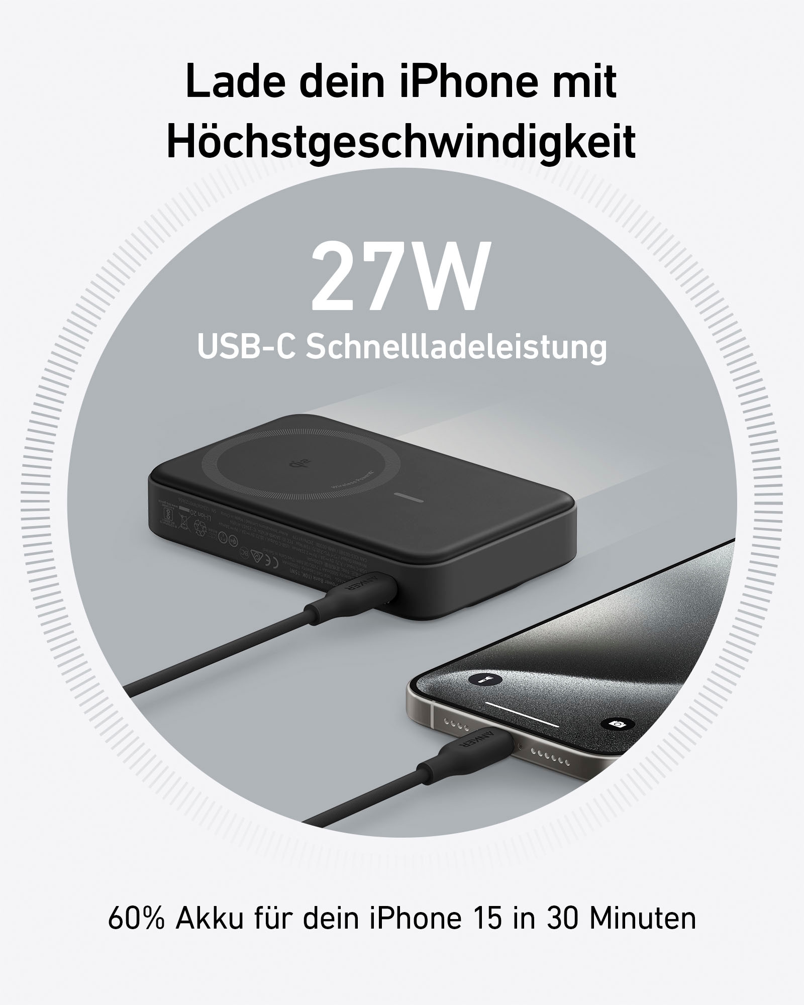 Anker Powerbank »633 Magnetic«