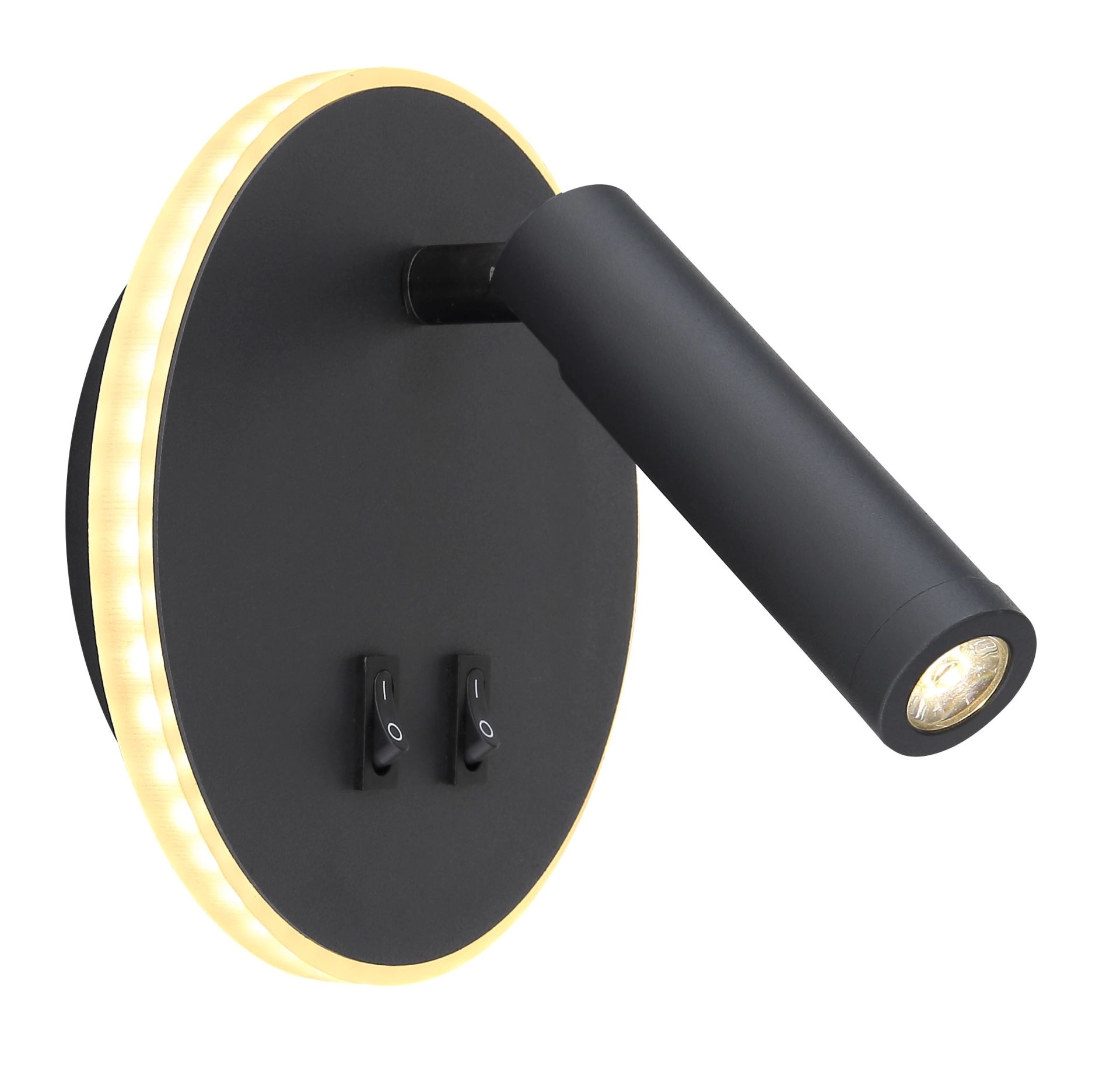 GLOBO LIGHTING LED Wandleuchte »MANY«, Leuchtmittel LED-Modul | LED fest integriert, Wandlampe, 2 Schalter, getrennt schaltbar, Wohnbereich, Flur