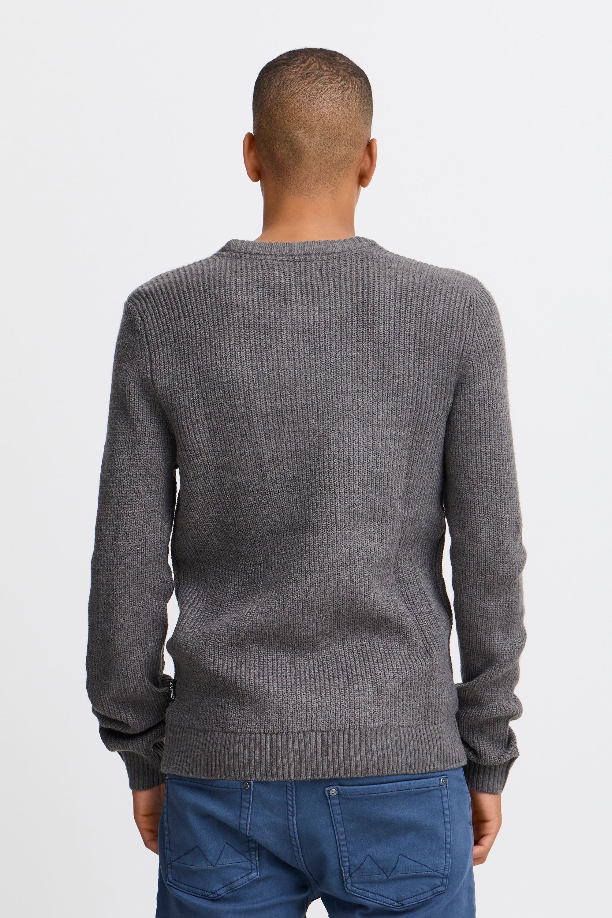 Blend Strickpullover »BHPullover« Klassischer Grobstrickpullover mit Rundhalsausschnitt