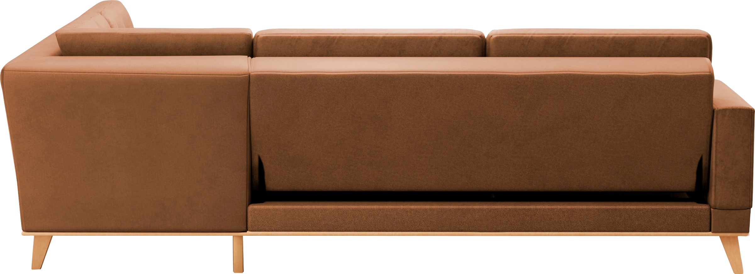 sit&more Ecksofa »Lavida L-Form«, wahlweise mit Kippfunktion und Bettkasten