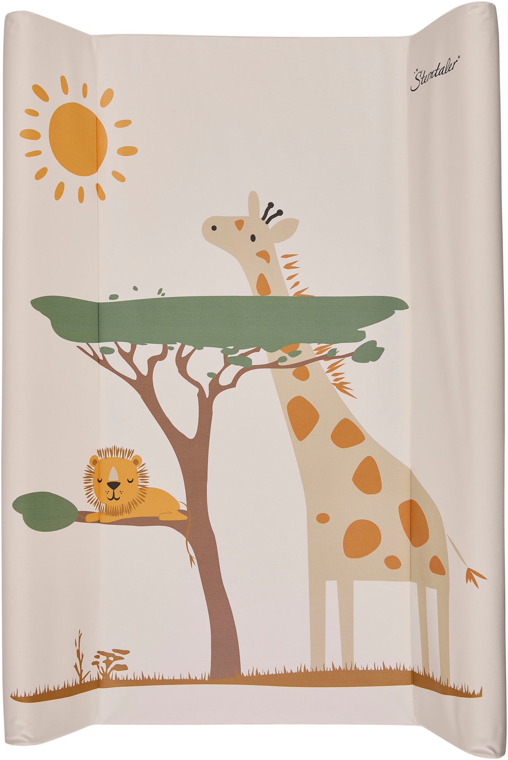Sterntaler® Wickelauflage »Wickelauflage schmal Safari«