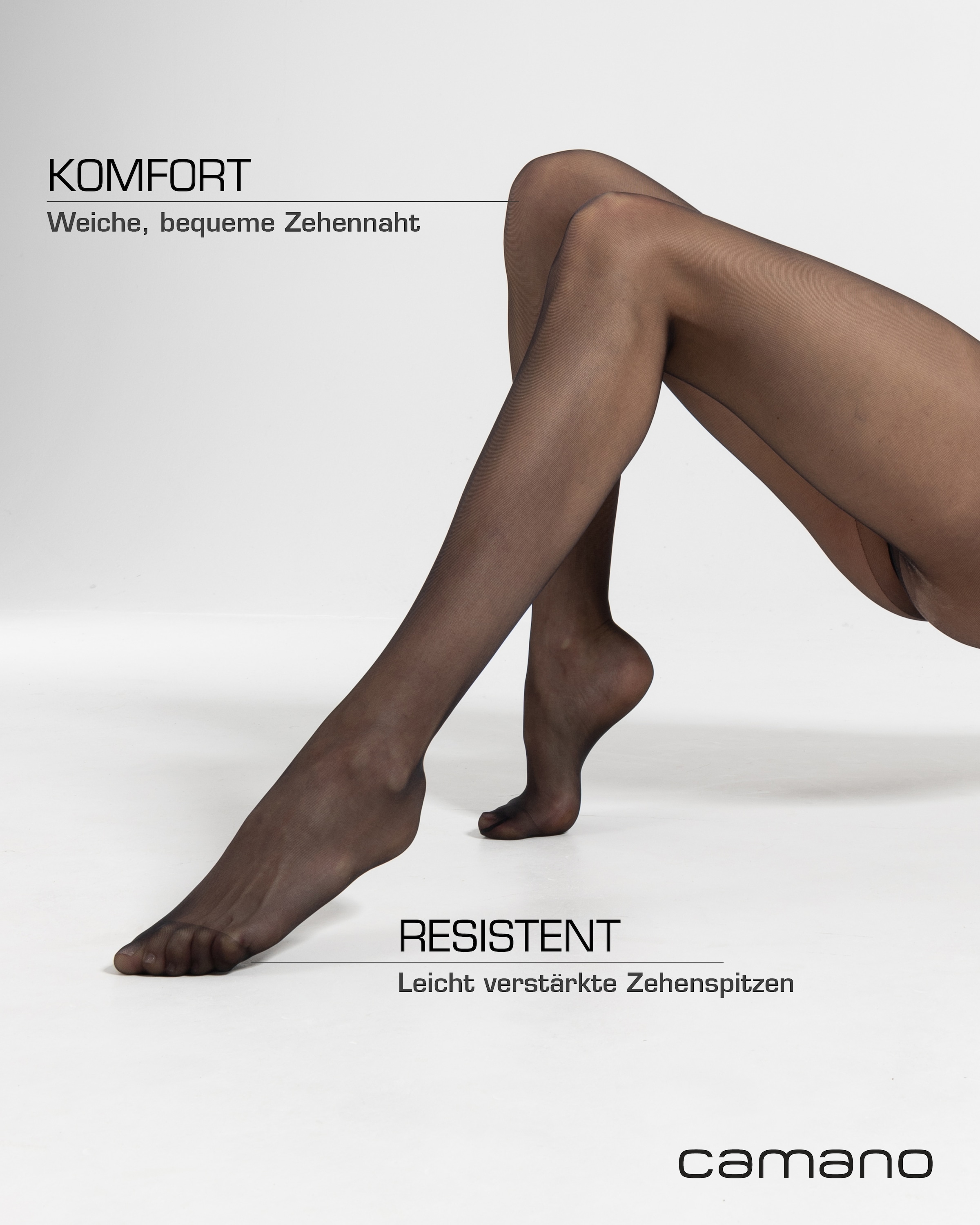 Camano Feinstrumpfhose »fine everyday« 20 2er Pack,  mit seidig mattem Look