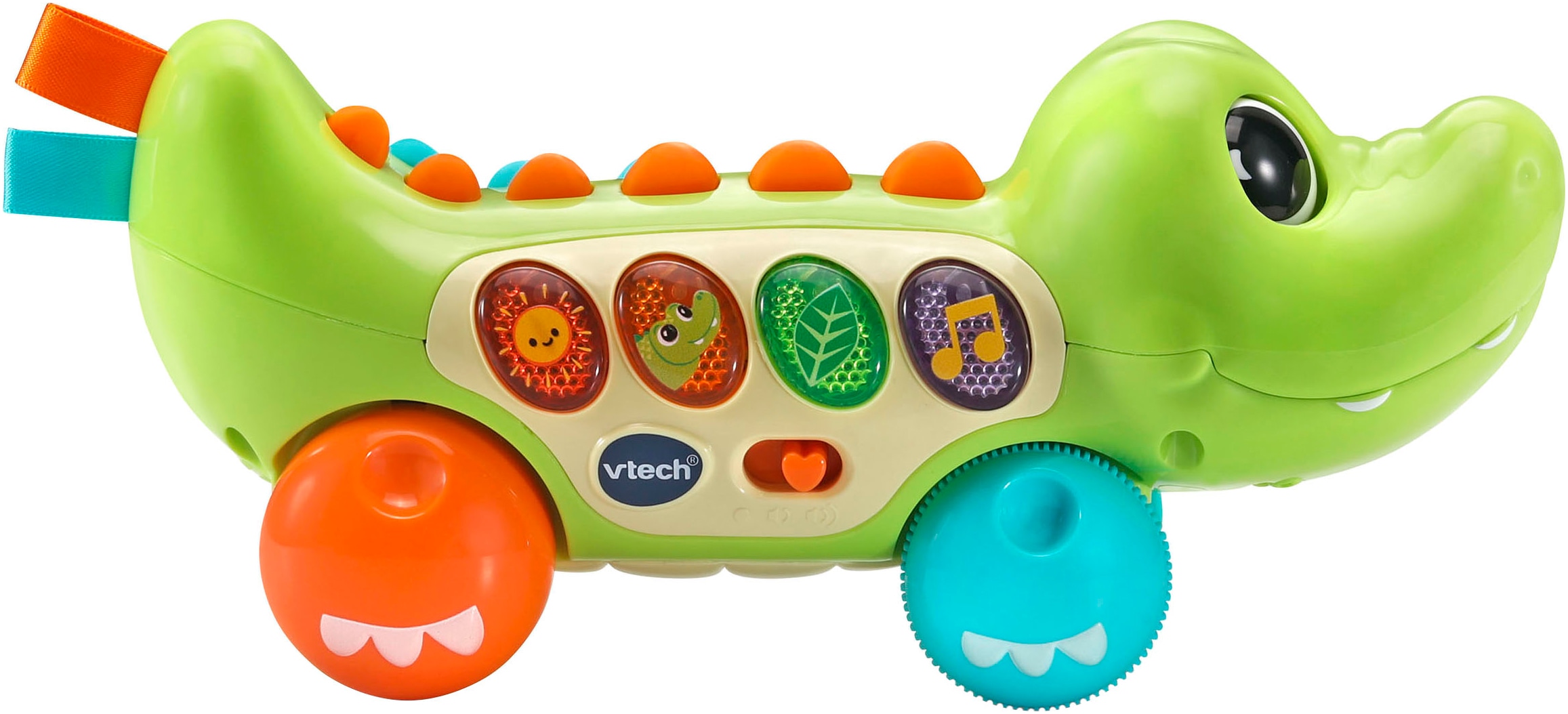 Vtech® Lernspielzeug »Babys Lernspaß-Krokodil« mit Licht und Sound