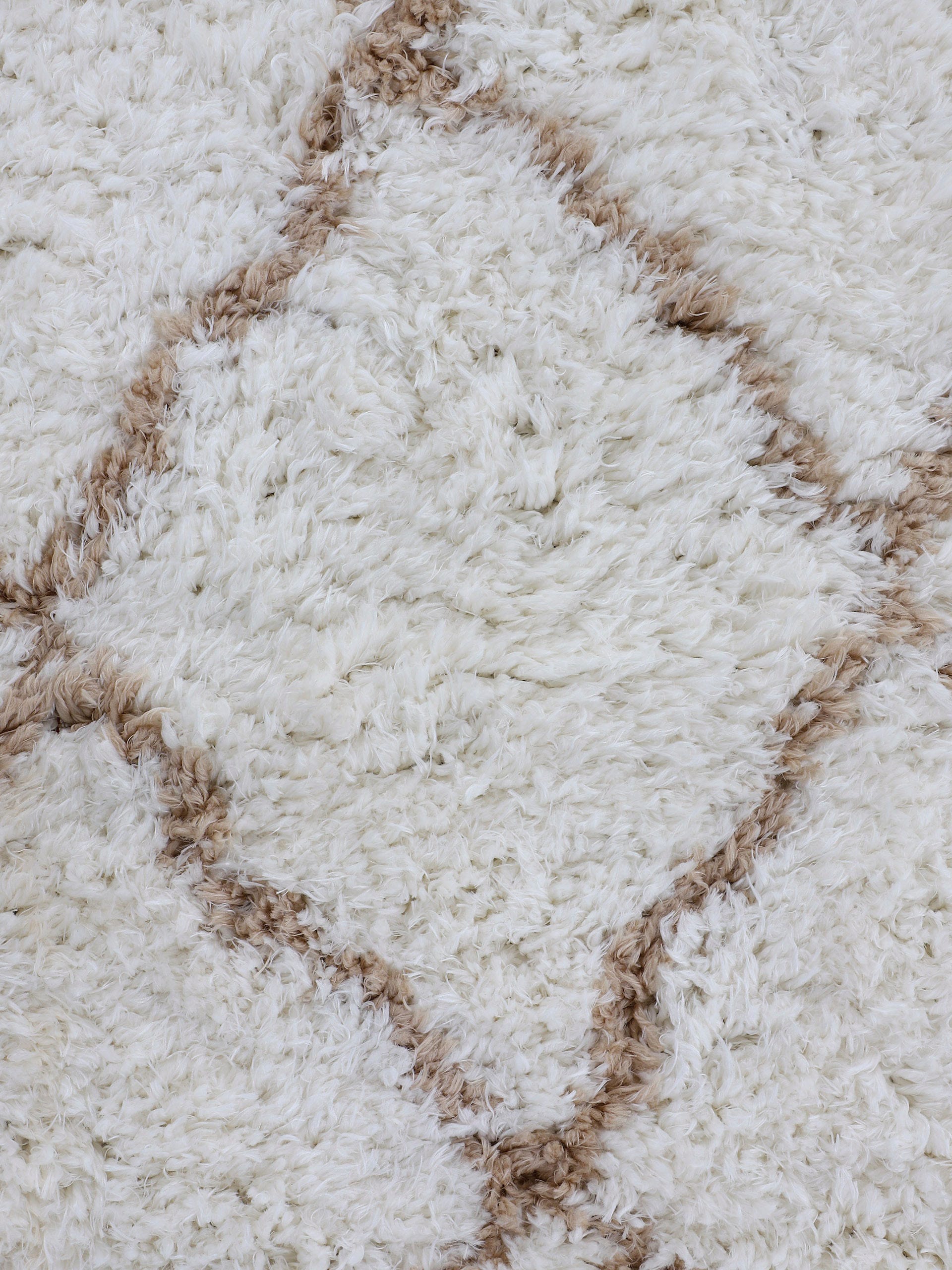 carpetfine Hochflor-Teppich »Eddy«, rund, 30 mm Höhe, Shaggy Langflor mit Fransen, starke Größenauswahl, Wohnzimmer