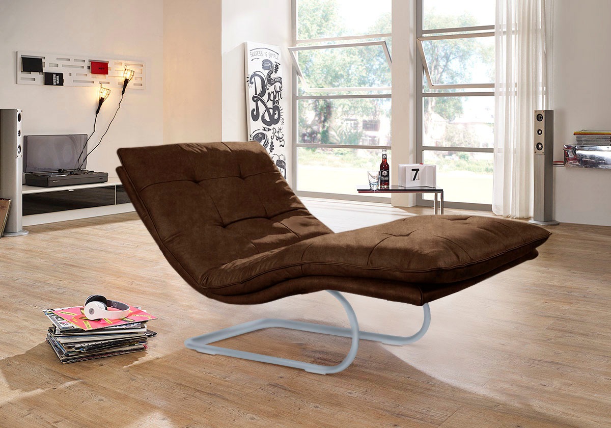 W.SCHILLIG Relaxliege »daily dreams« in Waffelkissen-Optik, wahlweise mit M günstig online kaufen