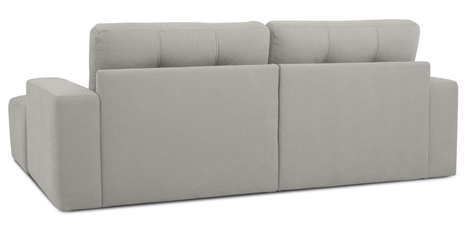 Home affaire Ecksofa »Turnon, Lounge-sofa, Breite 221 cm«, Chenille, mit Knopf- und Doppelsteppung, elegantes Aussehen