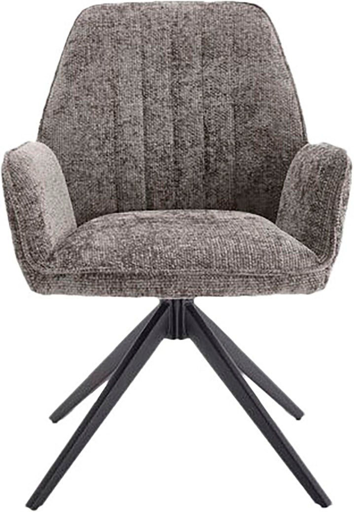 Home affaire Drehstuhl »Campanet« () 2 Stk. Bouclé moderner Drehstuhl mit g günstig online kaufen