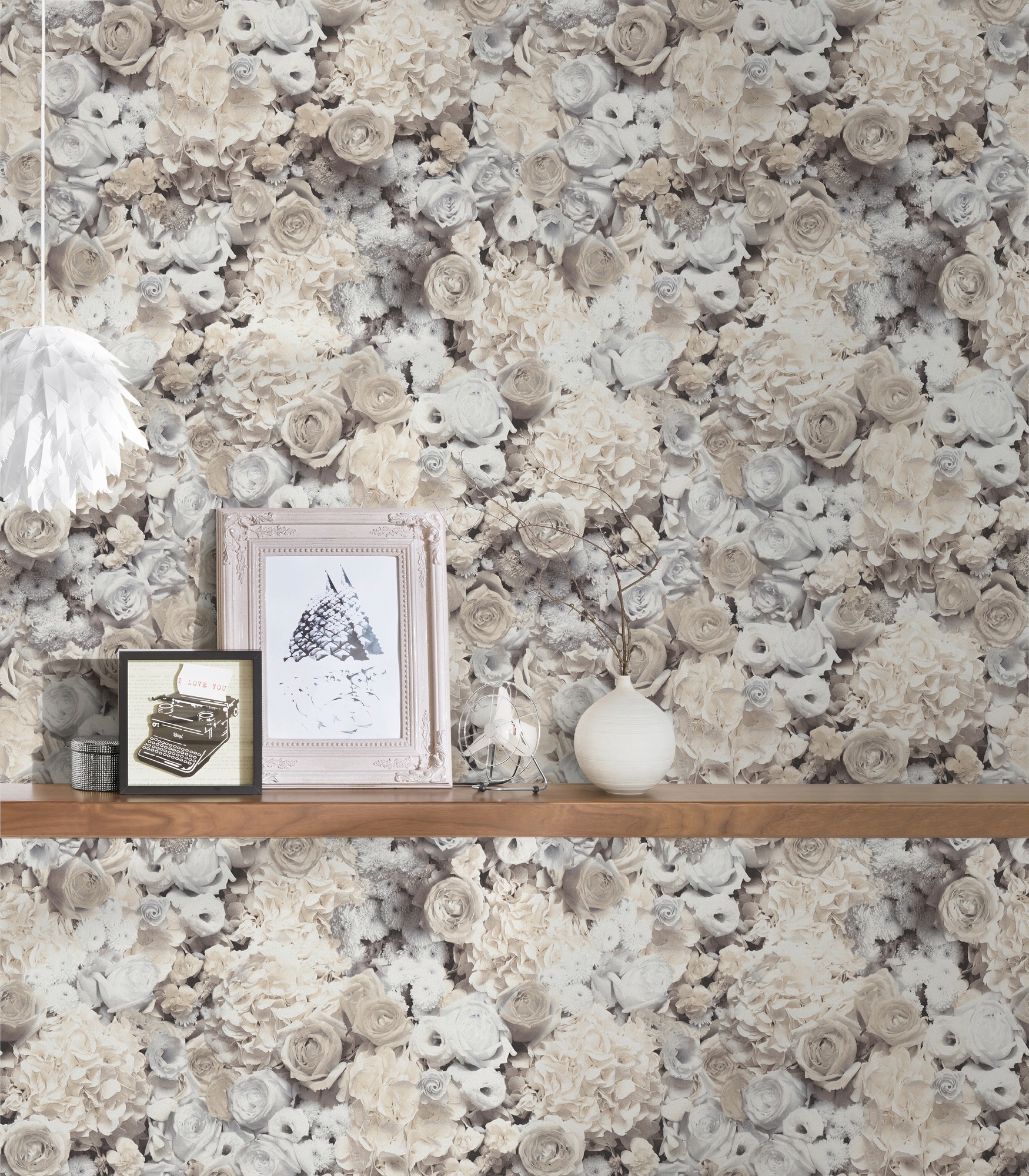 A.S. Création Vliestapete »Trendwall«, floral-botanisch-Wald, Glitzertapete günstig online kaufen