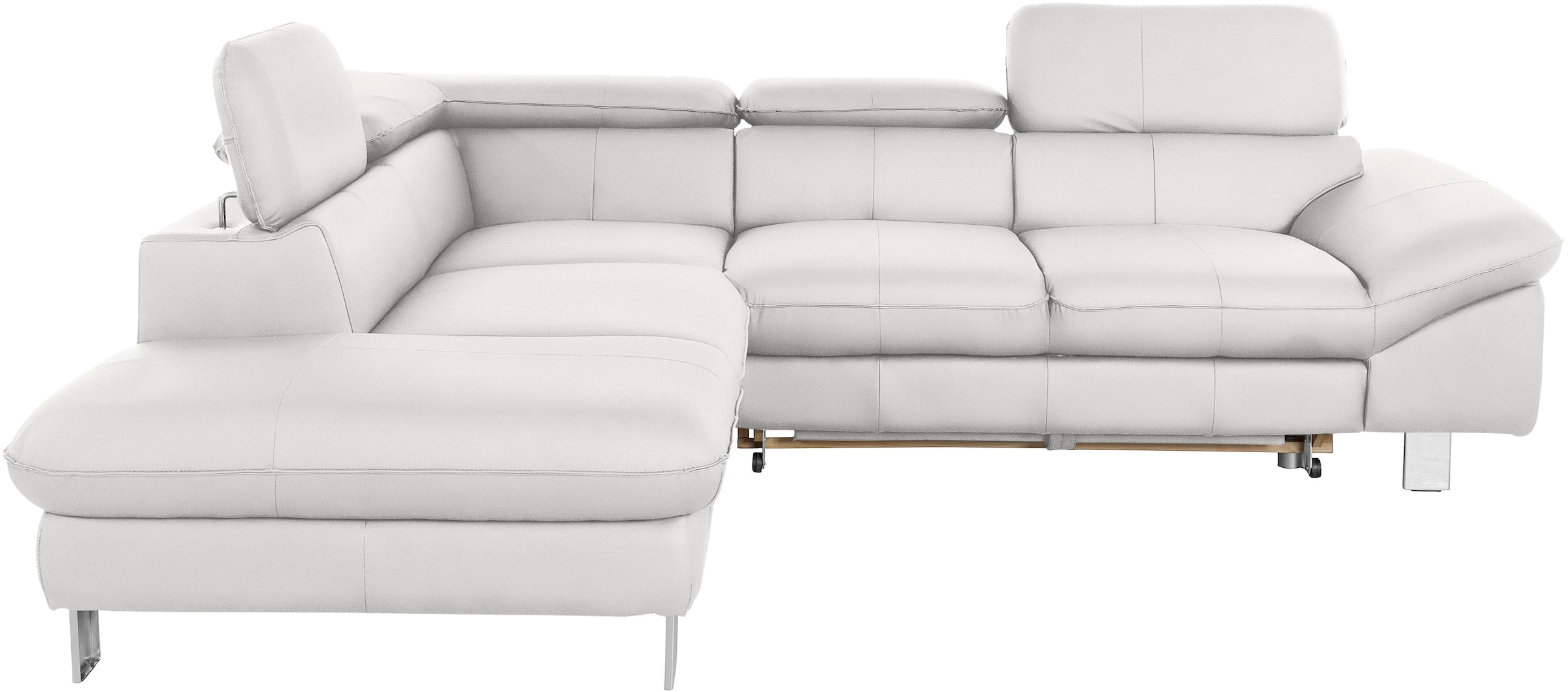 COTTA Ecksofa »Driver L-Form«, mit Kopfteilverstellung, wahlweise mit Bettfunktion & Bettkasten