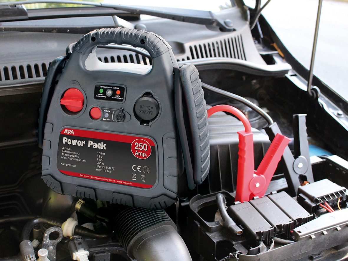 APA Starthilfegerät mit Ampere, Pack«, bis 500 Kompressor jetzt im »Power %Sale