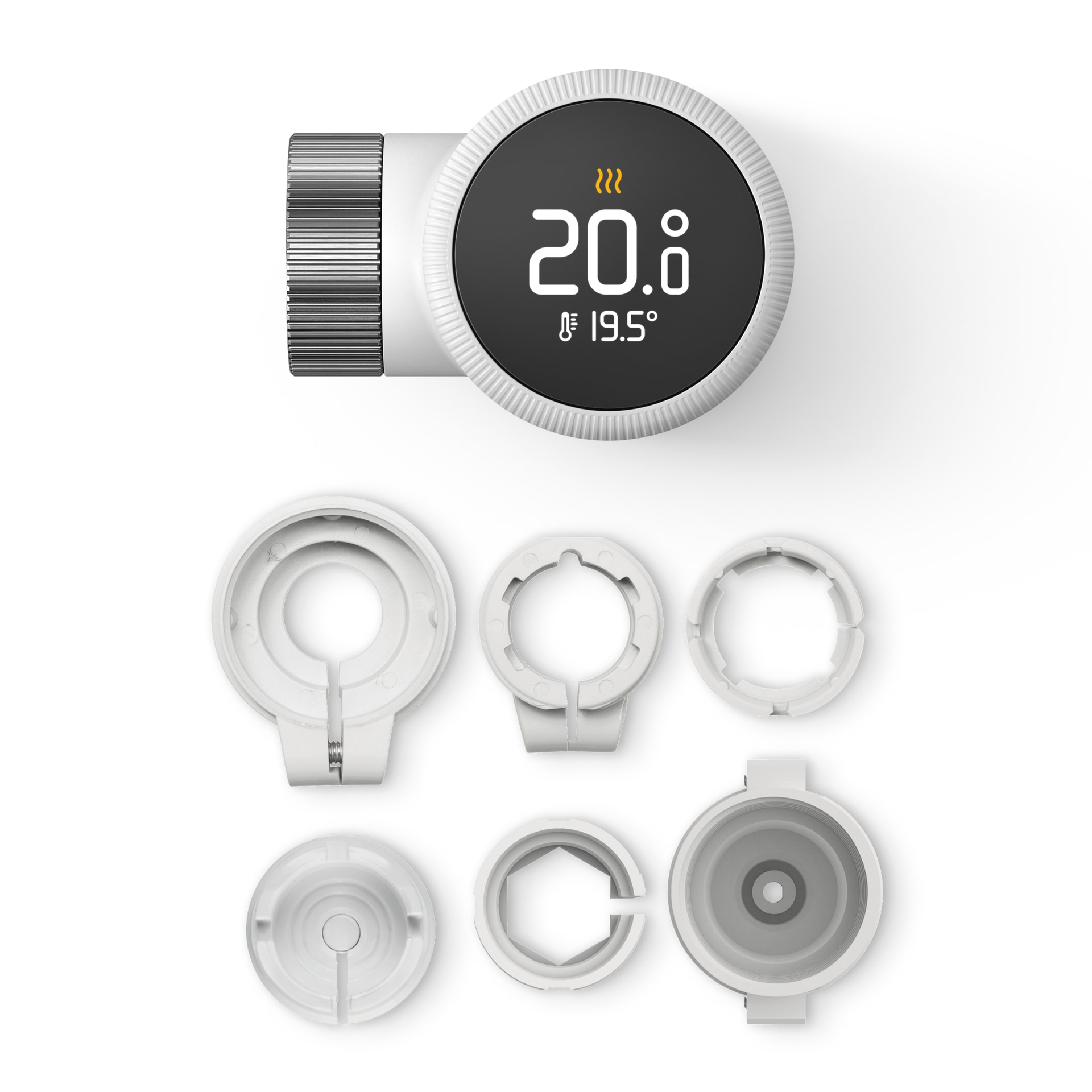 Tado Heizkörperthermostat »Bridge + 4x Smartes Heizkörperthermostat (Line X)«