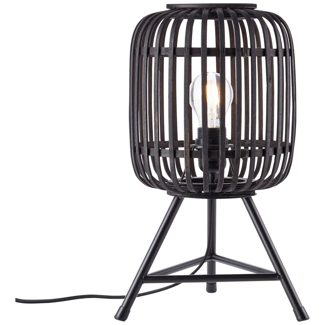 Brilliant Tischleuchte »Woodrow«, 1 flammig, Leuchtmittel E27 | ohne Leuchtmittel, Tischlampe