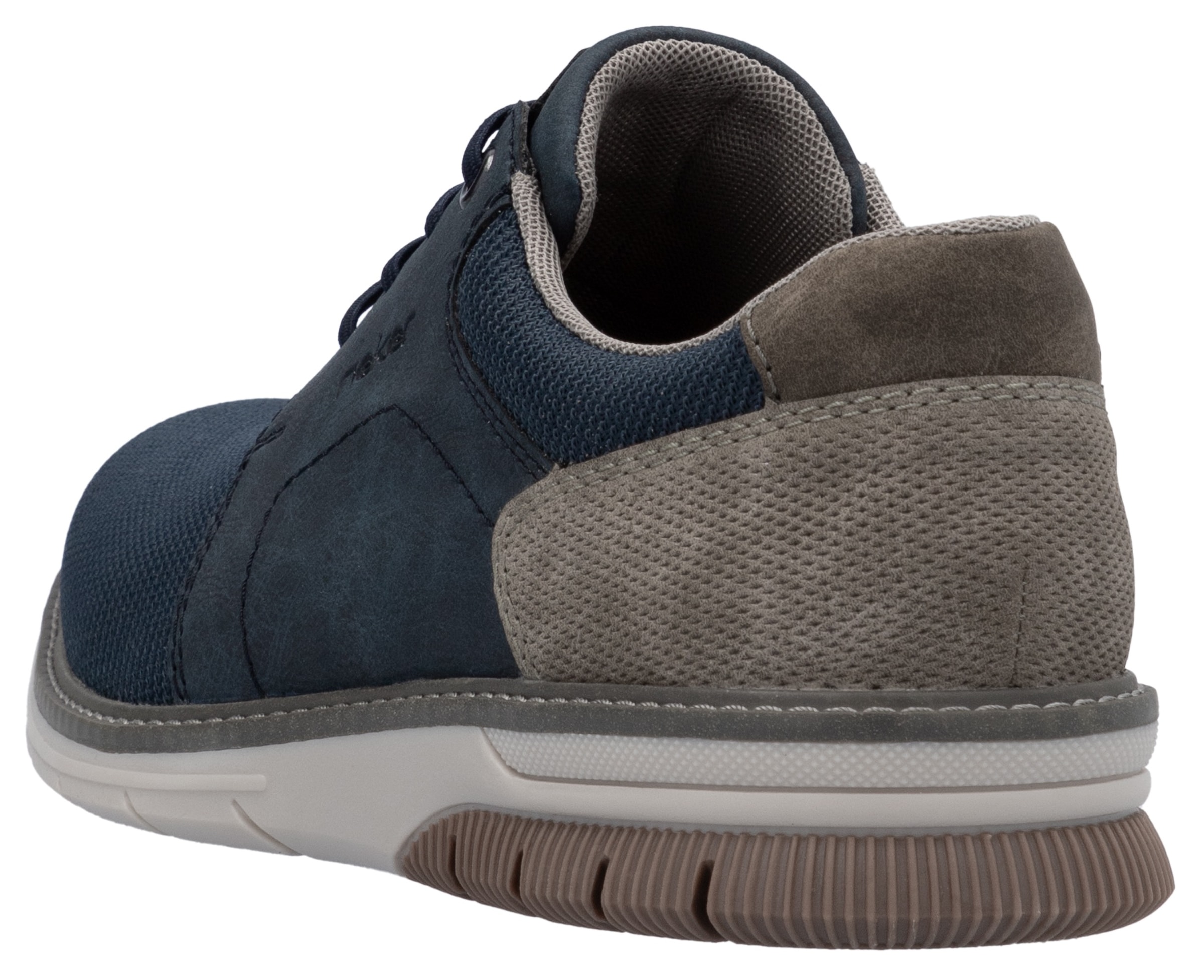 Rieker Slip-On Sneaker, Schlupfschuh, Halbschuh, Sneaker mit Gummizug für leichten Einstieg