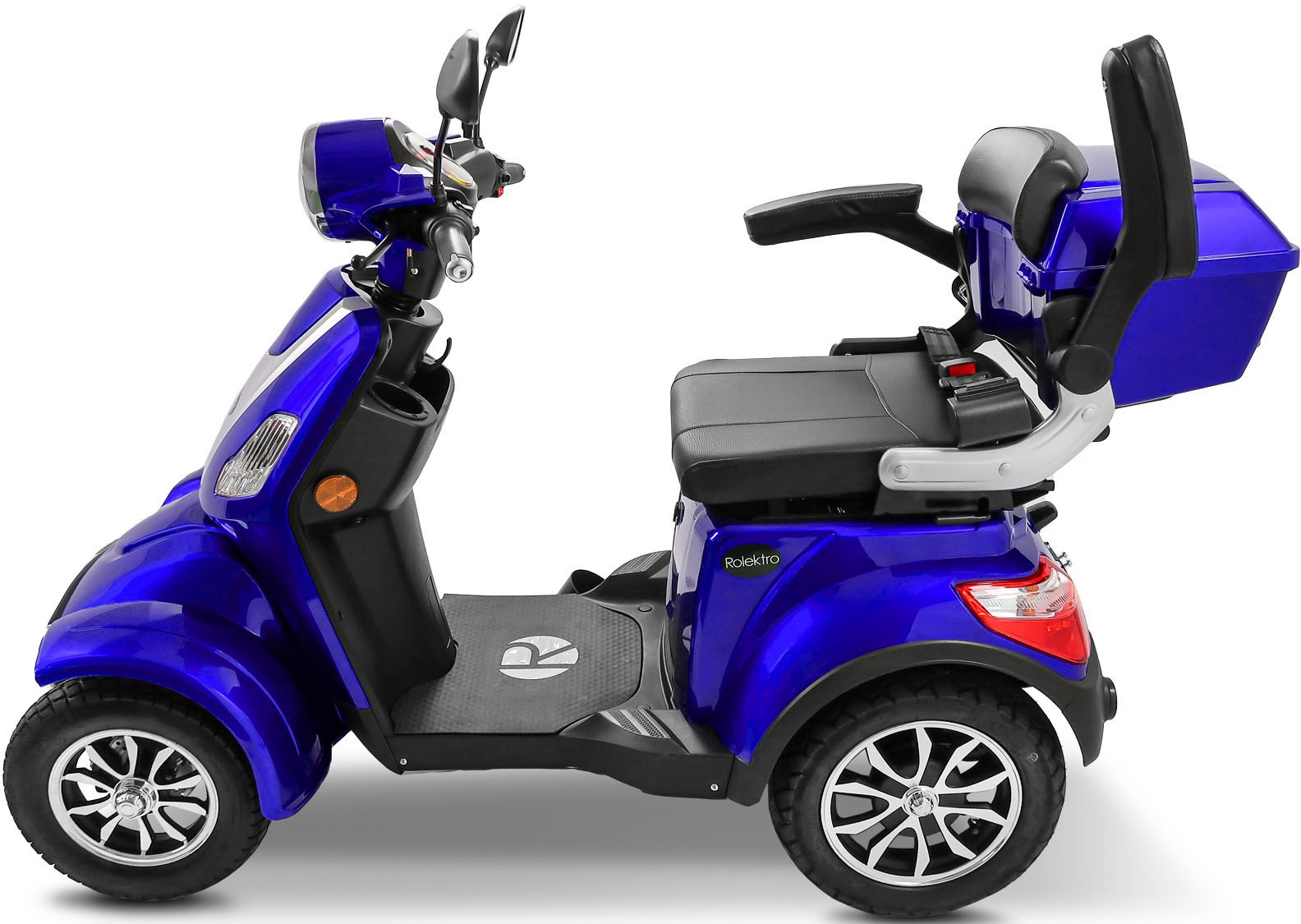 Rolektro Elektromobil »Rolektro E-Quad 25 V.3, Lithium Akku«, (mit Topcase)