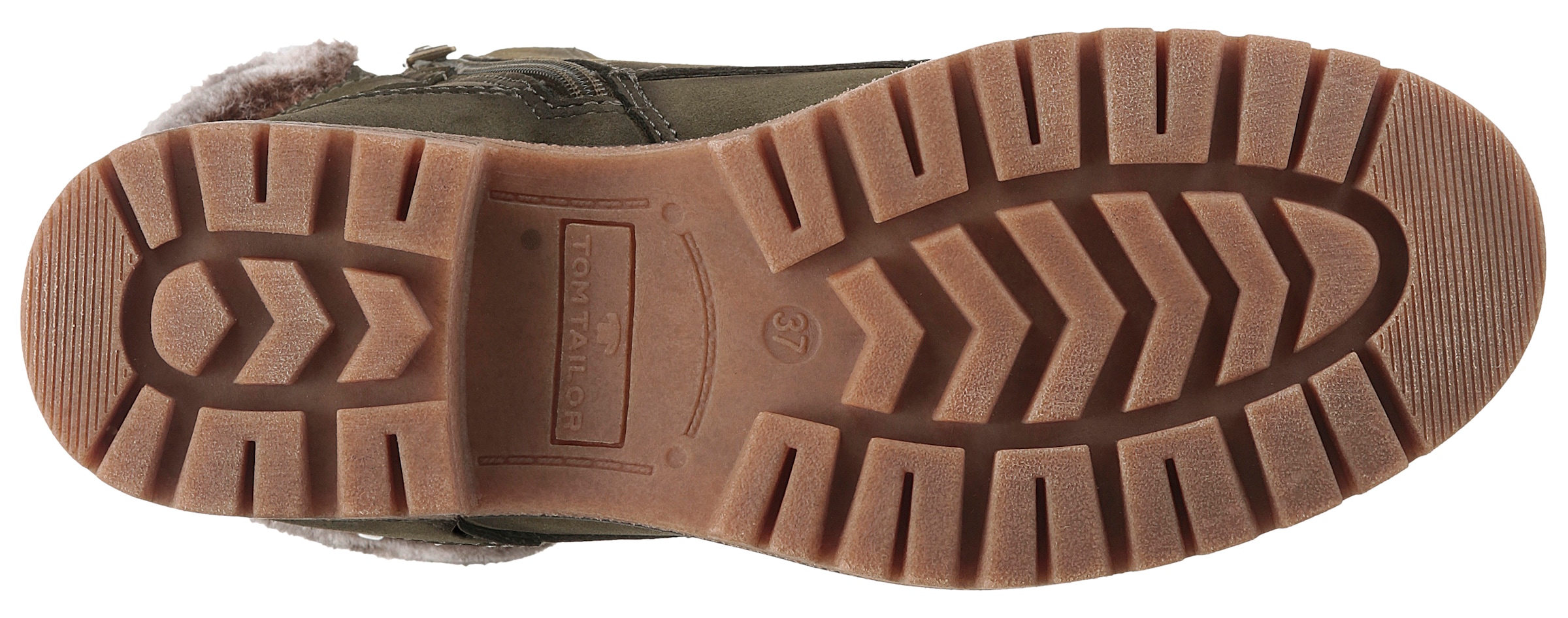 TOM TAILOR Winterboots, Workerboots, Hiking Boot mit Blockabsatz