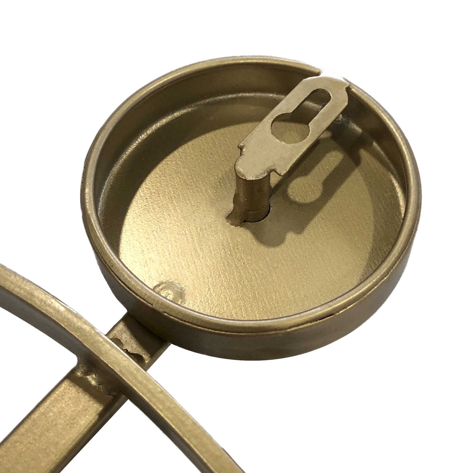 Art for the home Wanduhr »Luxus Wanduhr Rund«, Uhr - Luxuriöse runde Hängeuhr in Gold - 55cm x 65 cm