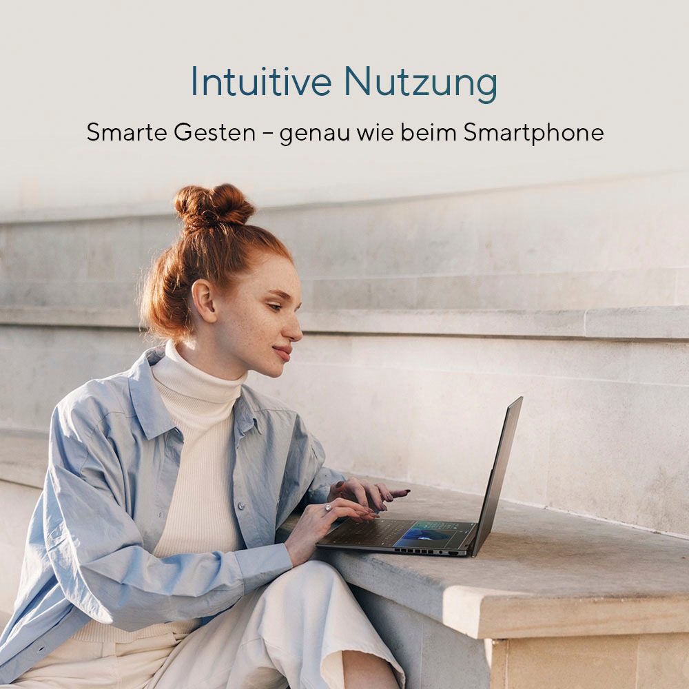 Asus Notebook »Zenbook Duo OLED UX8406MA-QL308X«, 35,6 cm, / 14 Zoll, Intel, Core Ultra 7, 1000 GB SSD