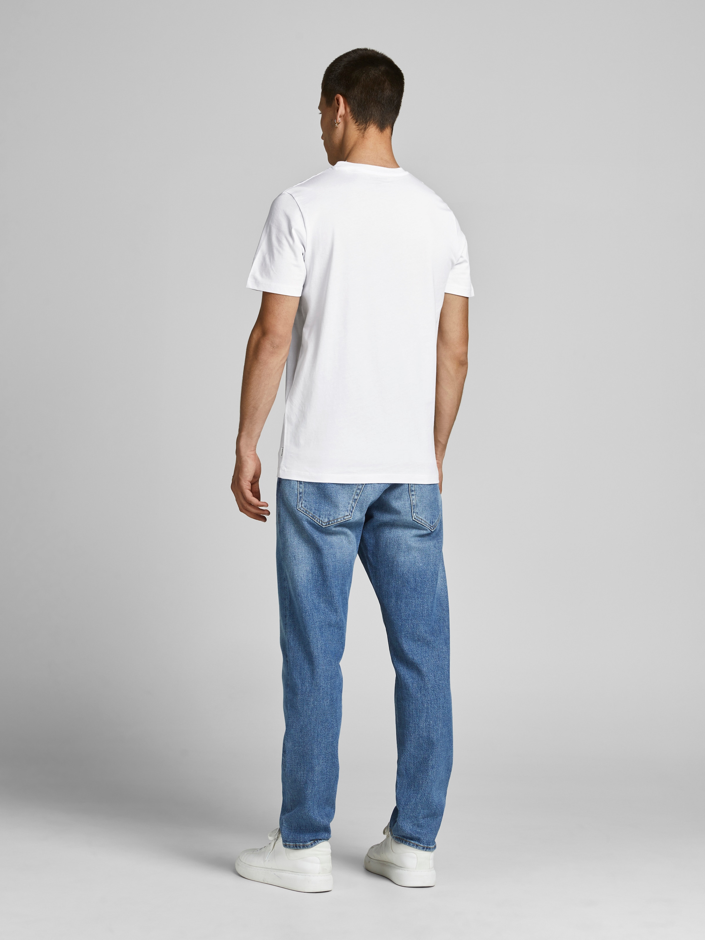 Jack & Jones Kurzarmshirt »JJEORGANIC BASIC TEE SS O-NE 3PK MP NOOS«