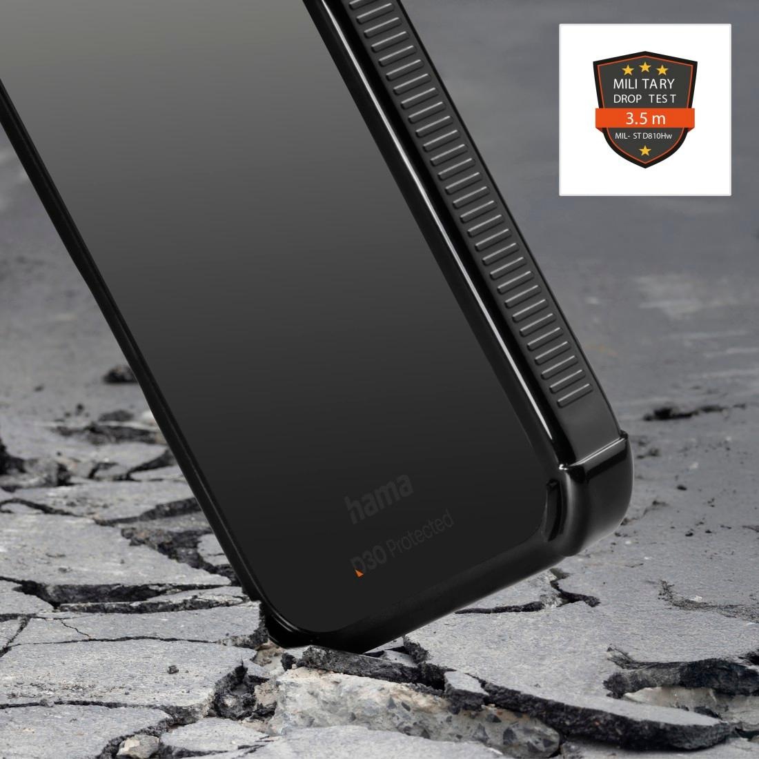 Hama Smartphone-Hülle »Handyhülle „Extreme Protect“ für iPhone 17 Pro (stoßfest, sturzsicher)« kratzfest