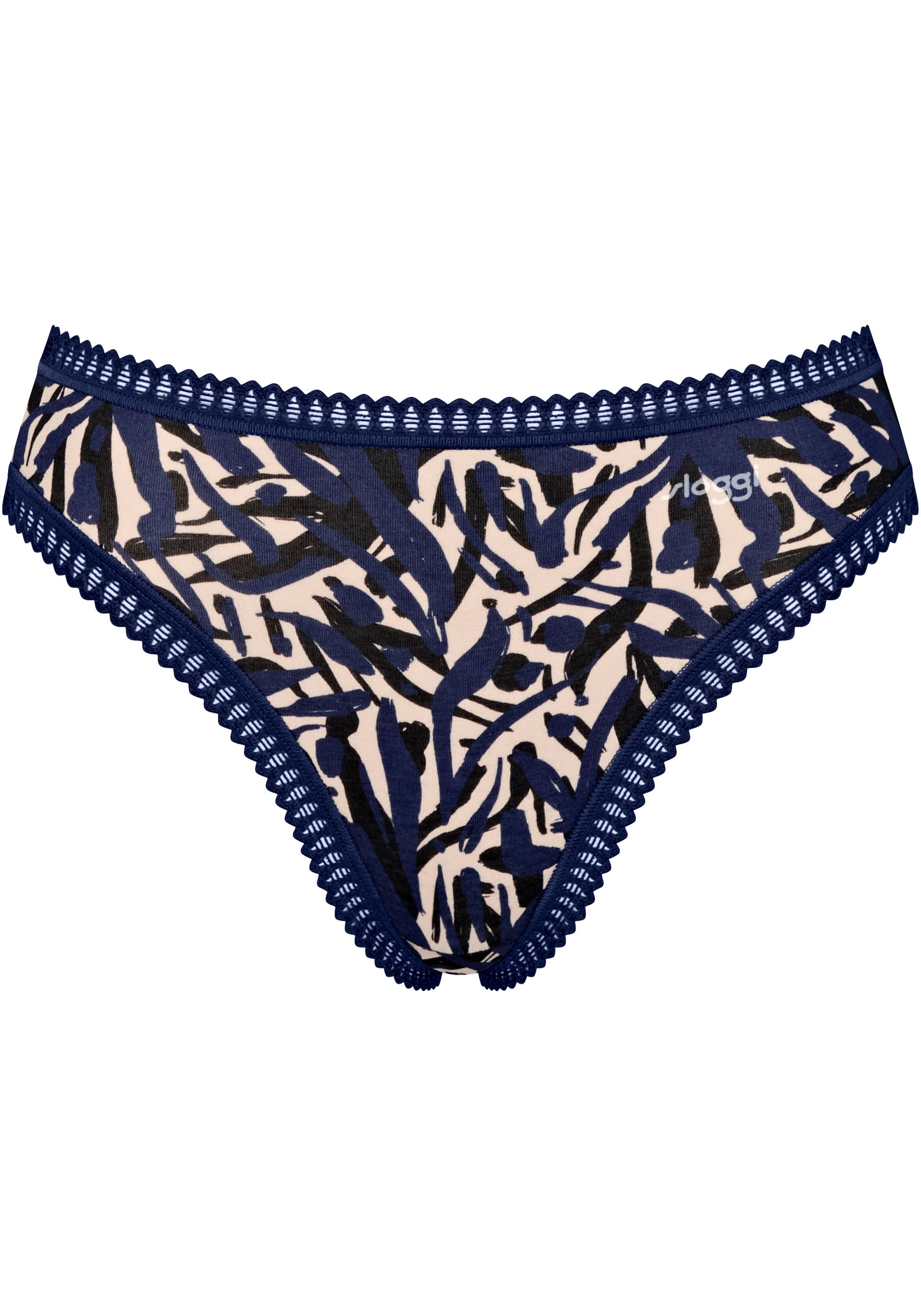 sloggi Slip »GO Crush High leg C3P«, (3er Pack), mit Spitzendetails