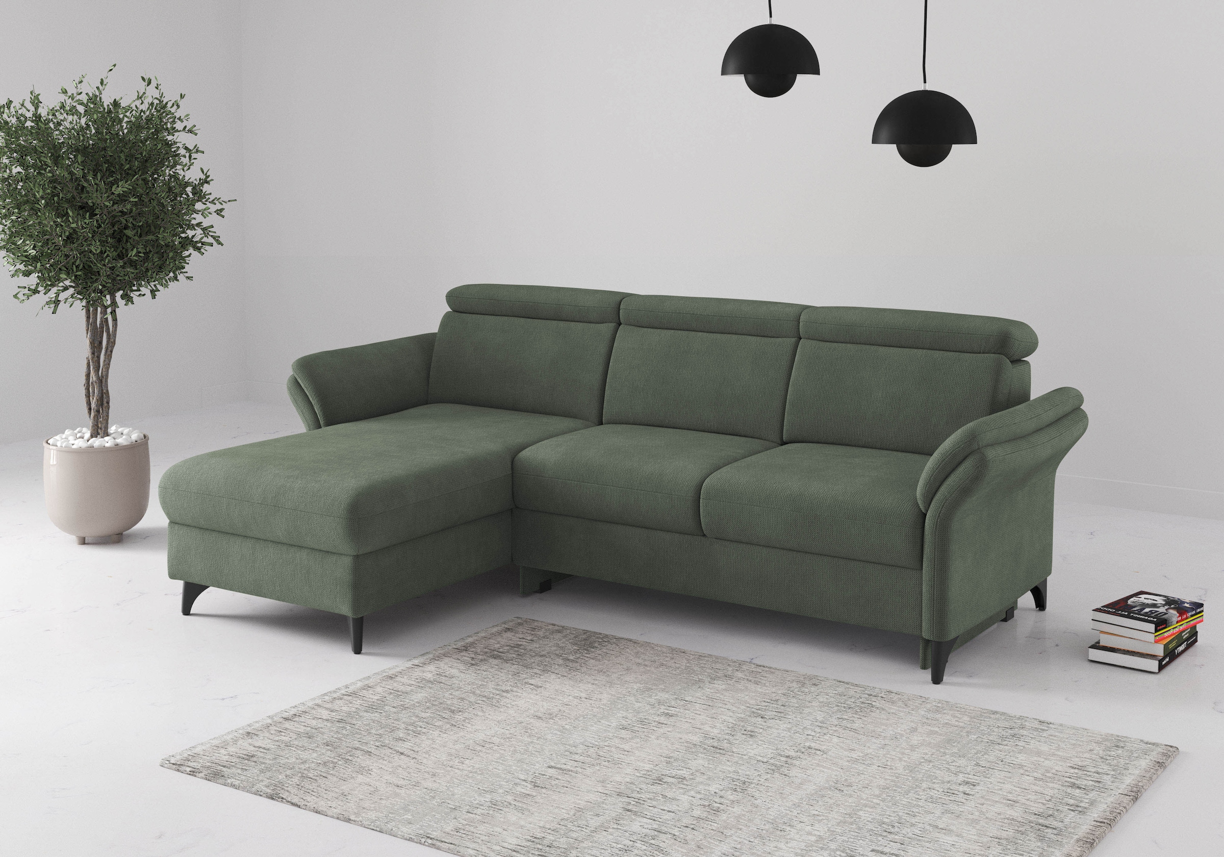 sit&more Ecksofa »Glendale, L-Form« inkl. Kopfteilverstellung, wahlweise mi günstig online kaufen